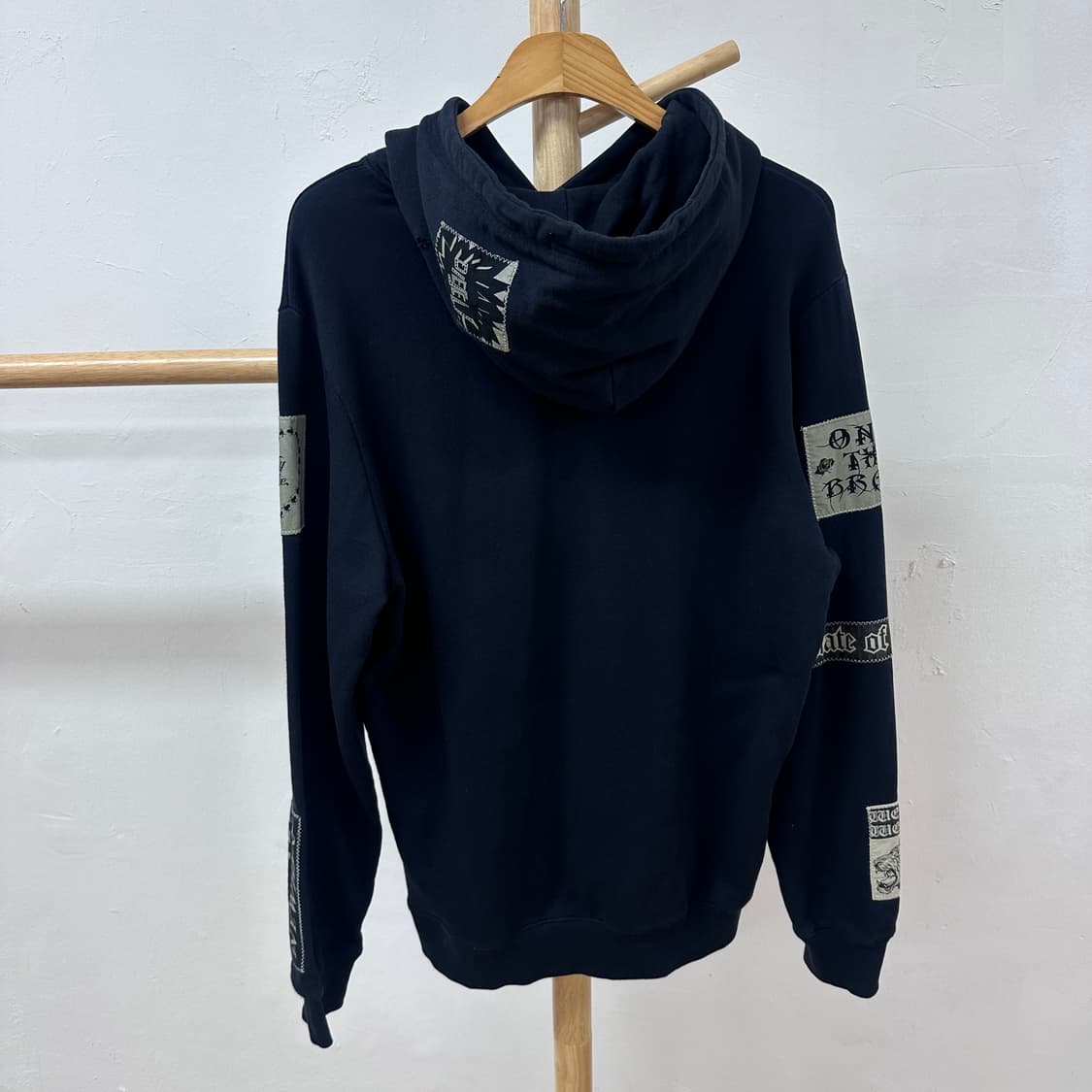 DIESEL 디젤 패치워크 후드 티셔츠 95 (국내매장판) J22 상품이미지5