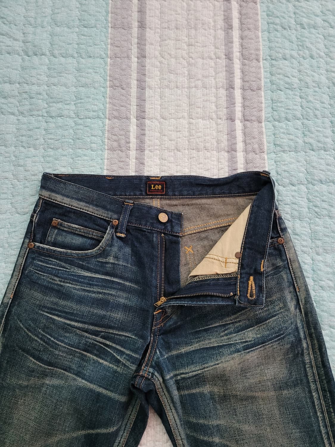 재팬 리 LEE 유니온메이드 샌포라이즈드 빈티지워싱 스트레이트 28 상품이미지2