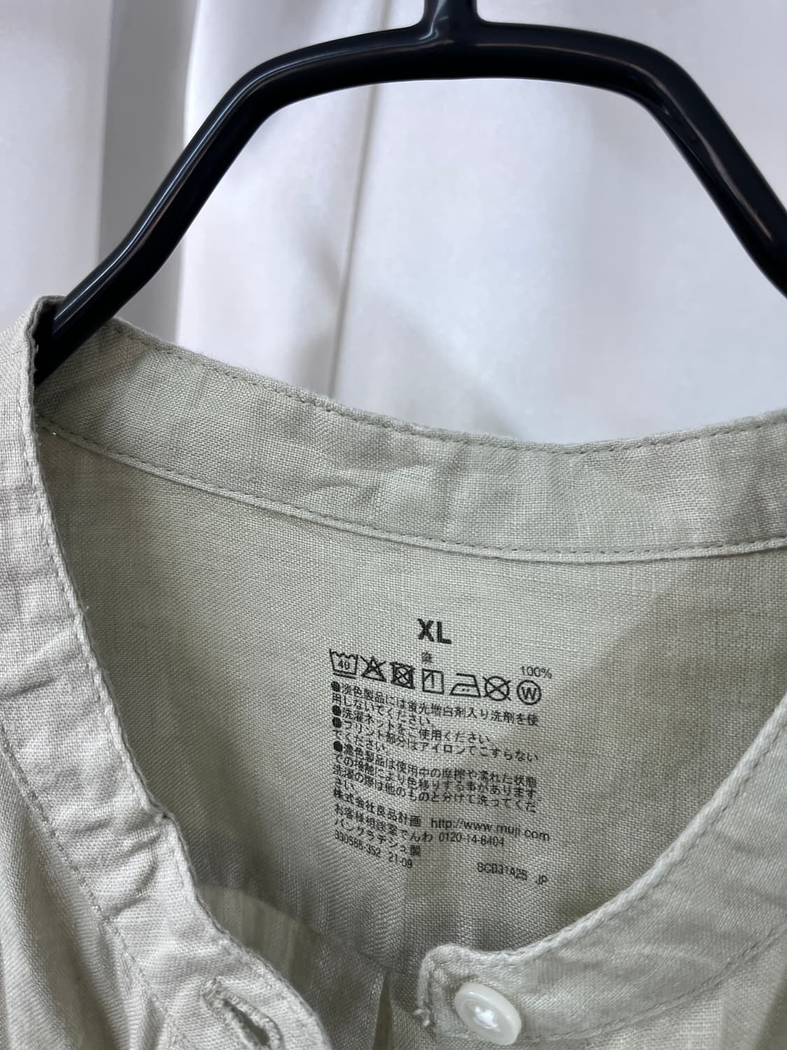 MUJI linen shirt  상품이미지3