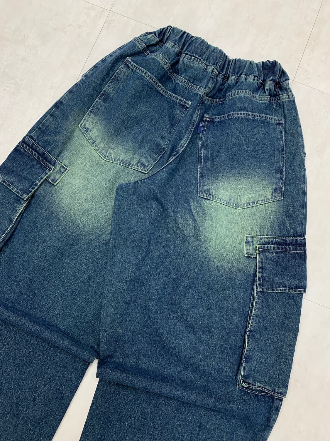 Collayo 데님 카고 팬츠 #608 상품이미지6