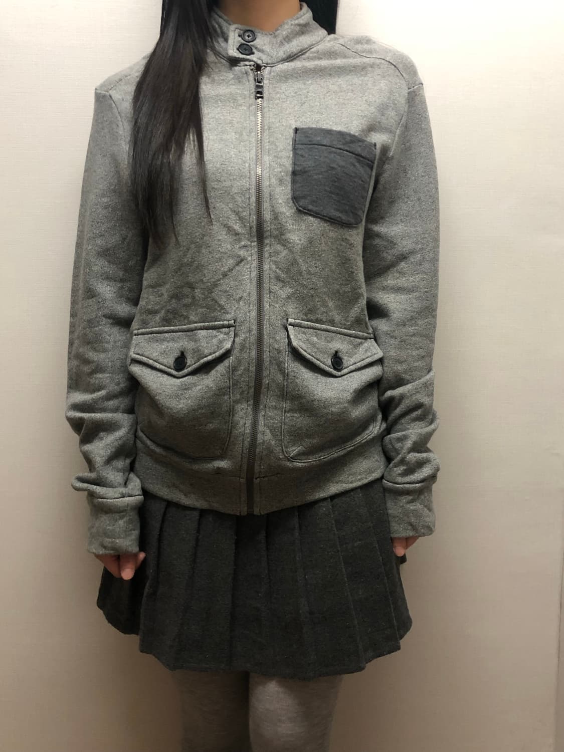 빈티지 아르마니 익스체인지 그레이 집업 상품이미지8