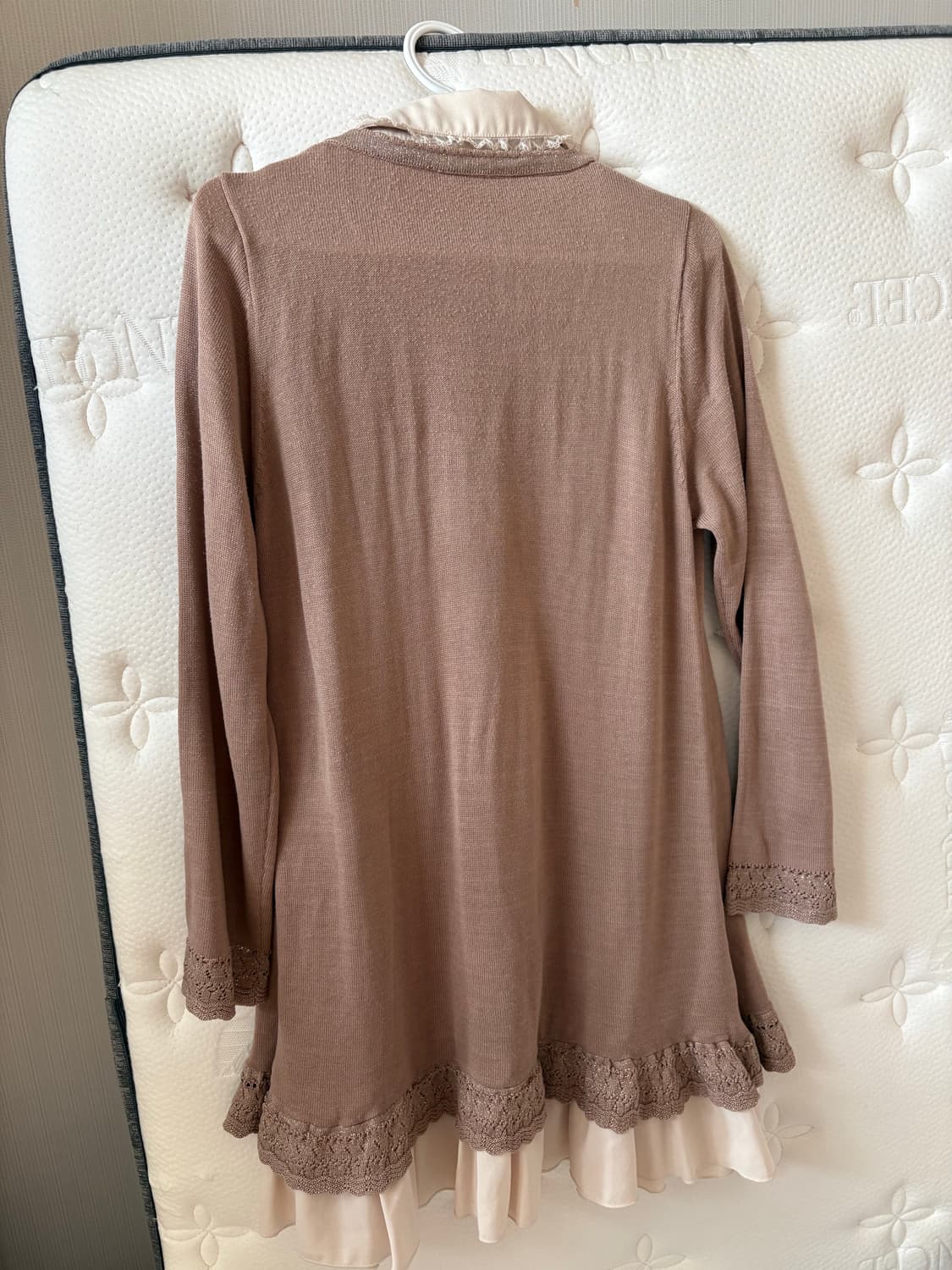 엑시즈팜 레이어드 바선생 프릴가디건 상품이미지4