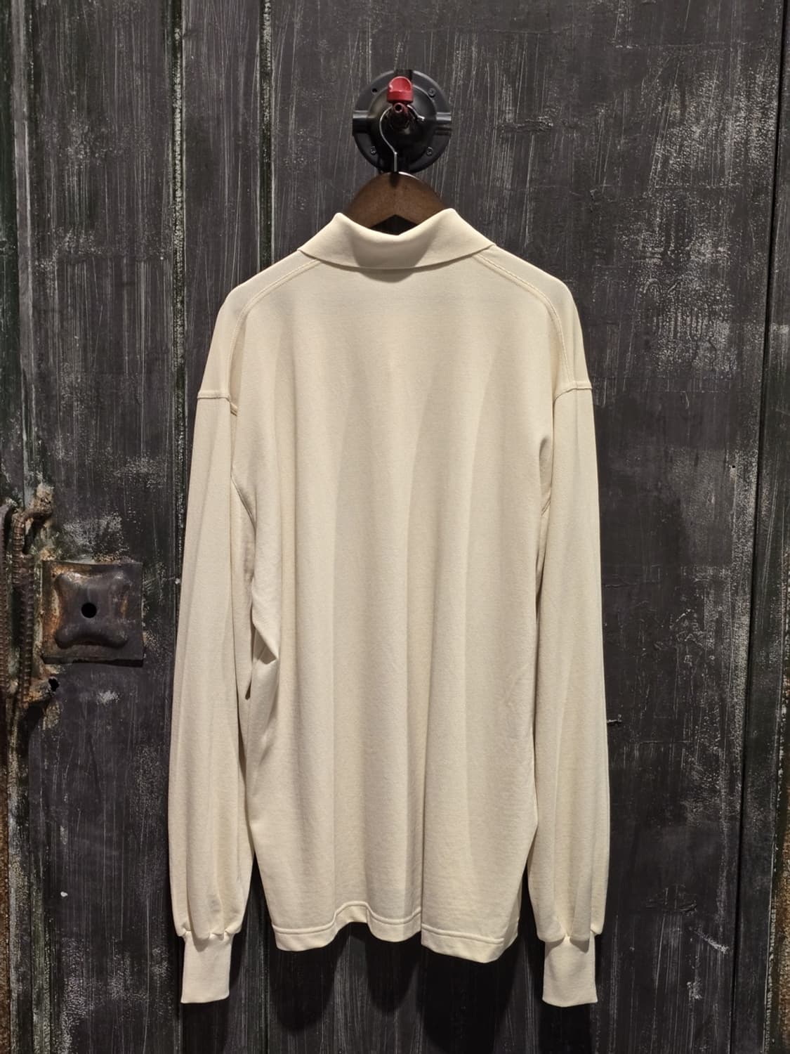 80s Fedeli Long Polo Shirt made in Italy 상품이미지5