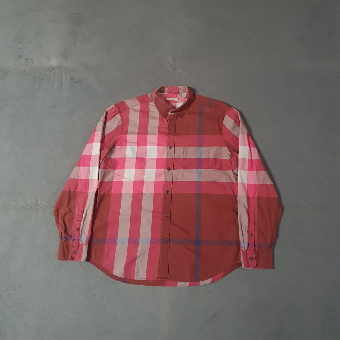 버버리 브릿 체크 셔츠 XL 상품이미지2