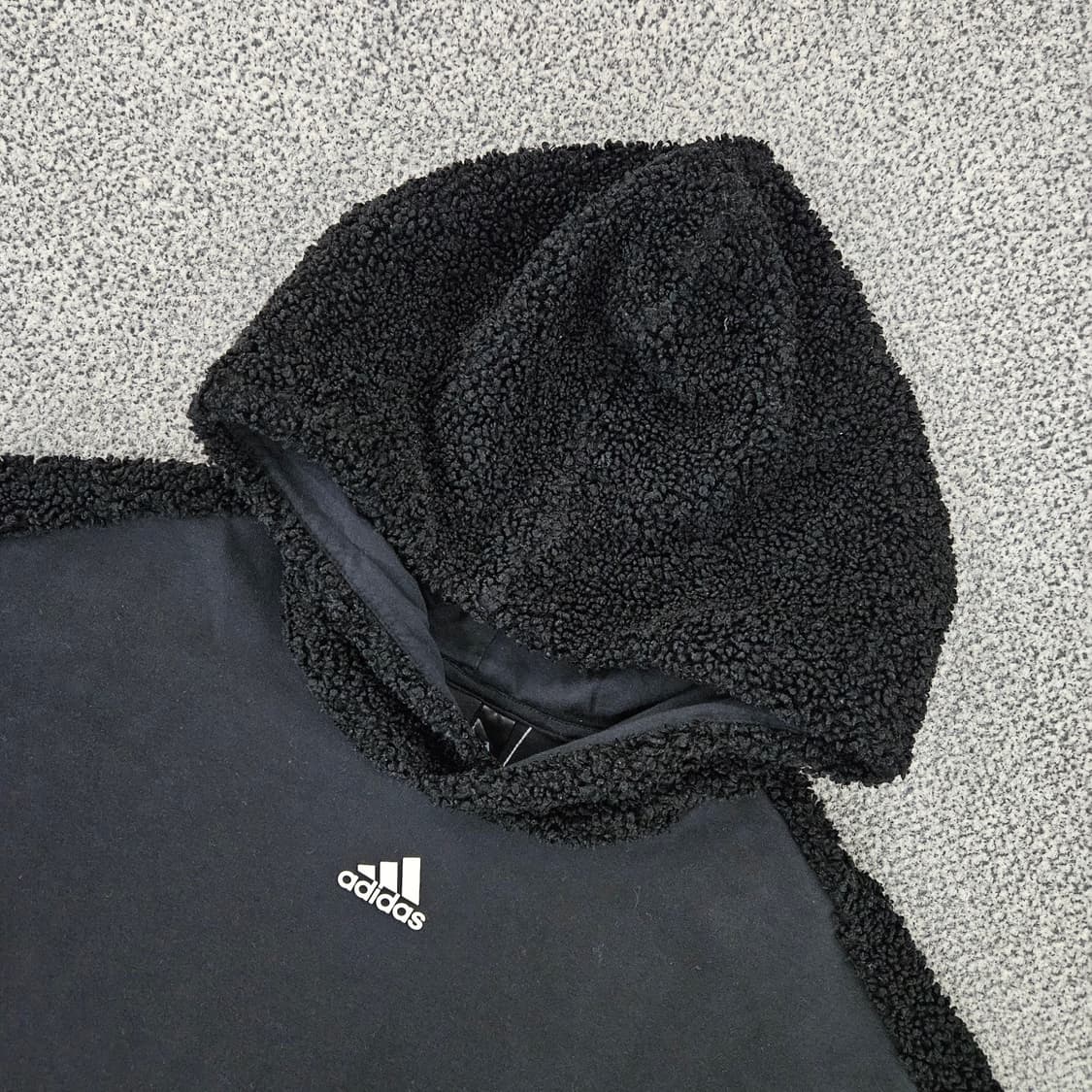 [M] 아디다스 쉐르파 플리스 후드 티셔츠 1104JM3 상품이미지2
