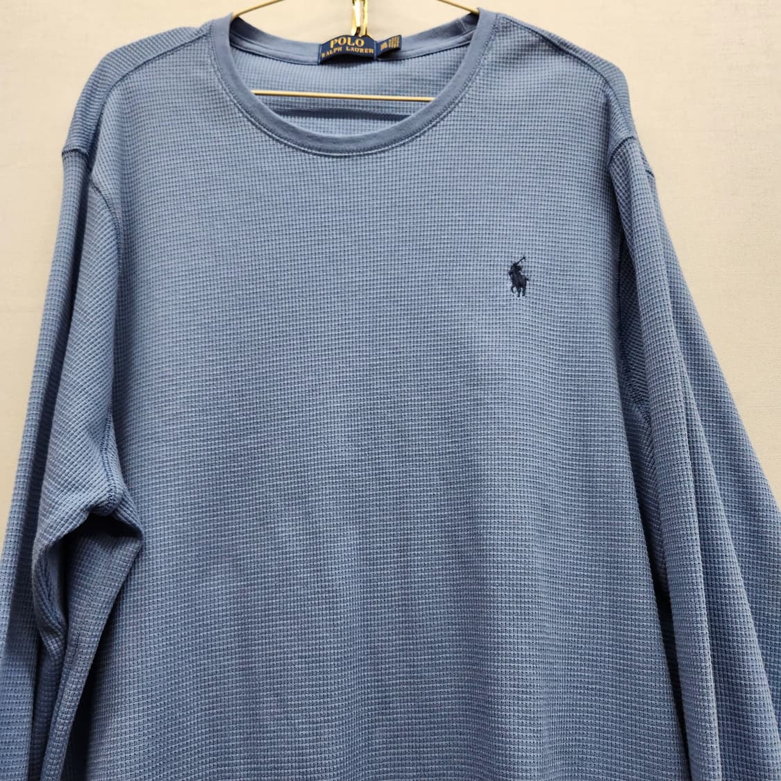 폴로랄프로렌 로고자수 와플 긴팔 롱슬리브 XXL(2XL) 상품이미지2