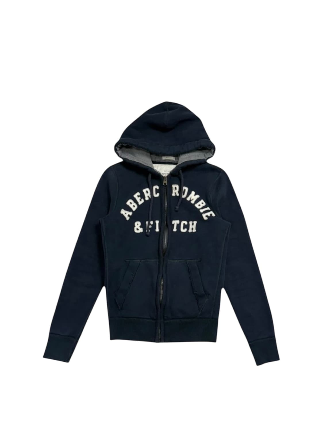 아베크롬비 앤 피치 기모 후드 집업 네이비 상품이미지2