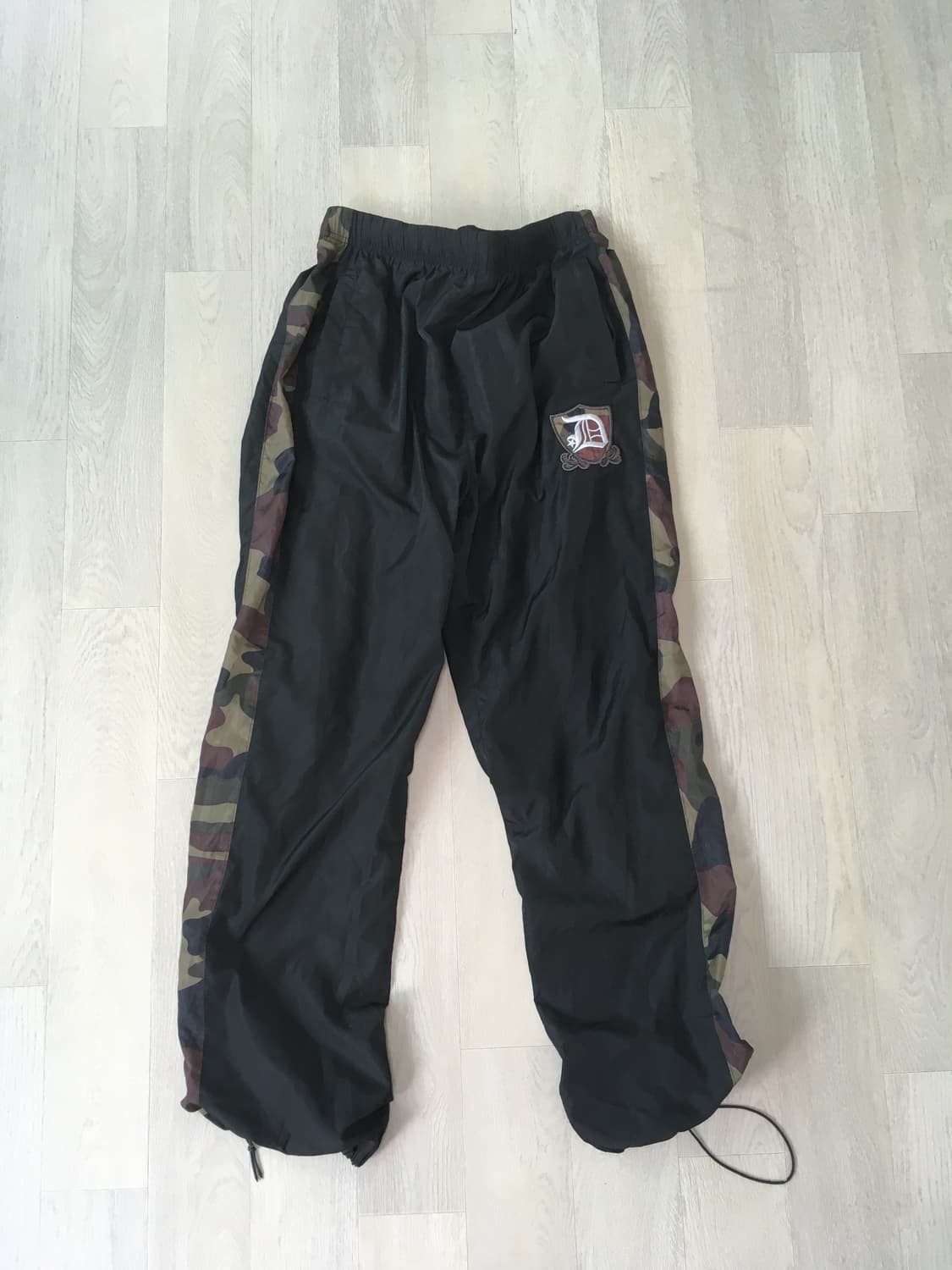 jpn vintage camo patch wide pants 상품이미지1