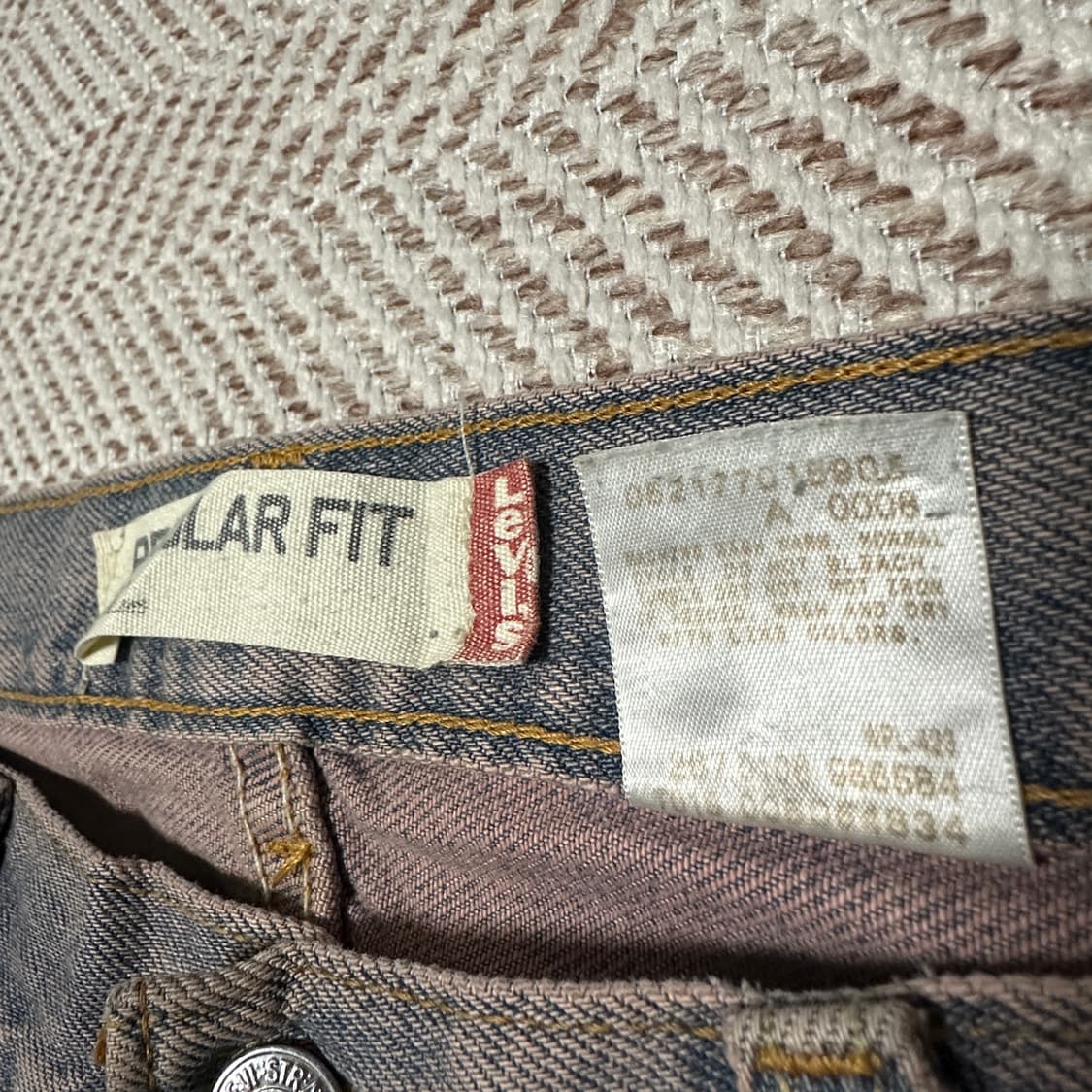 LEVI'S 505 regular vintage denim pants 상품이미지3