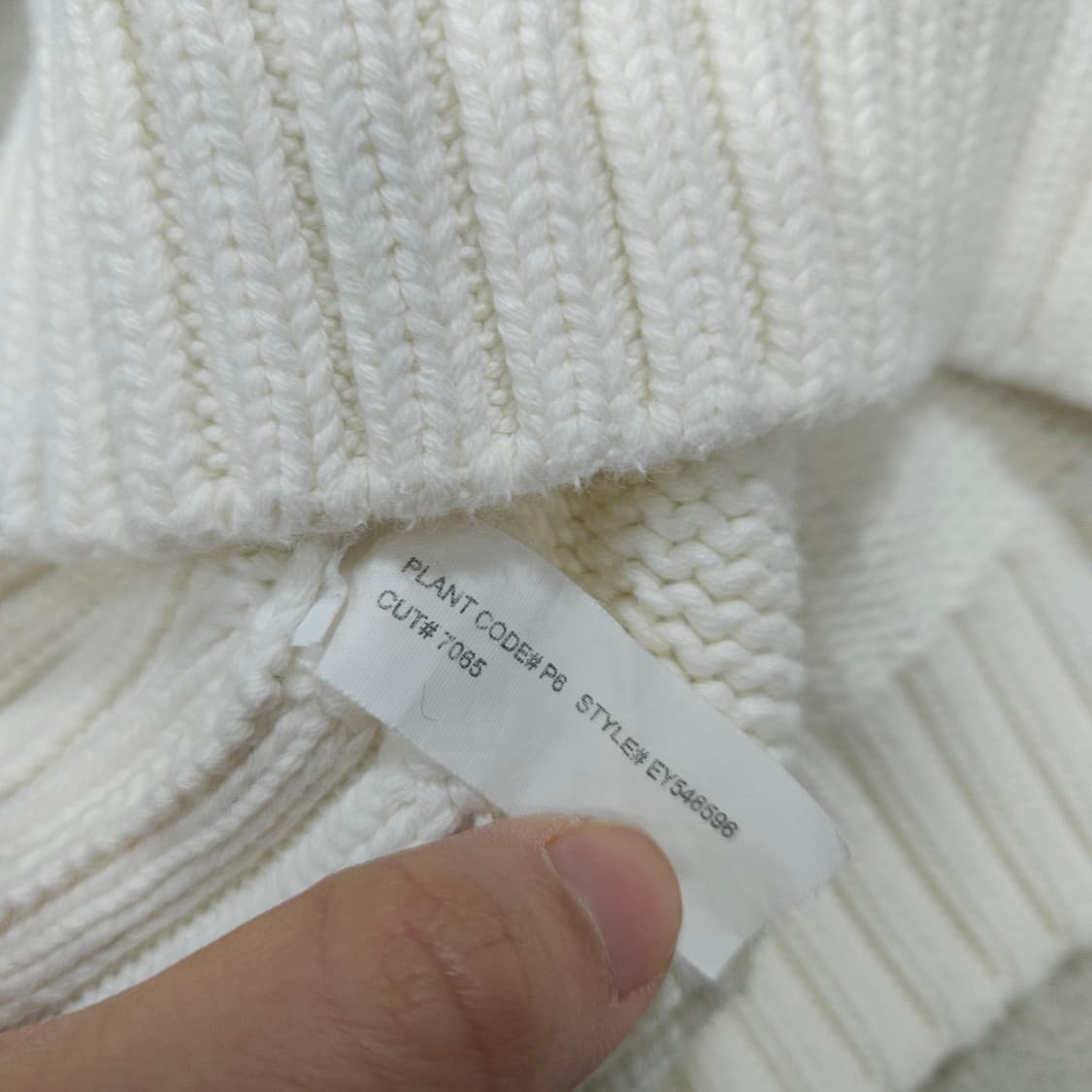 폴로 랄프 로렌 화이트 니트 M12/14 상품이미지5
