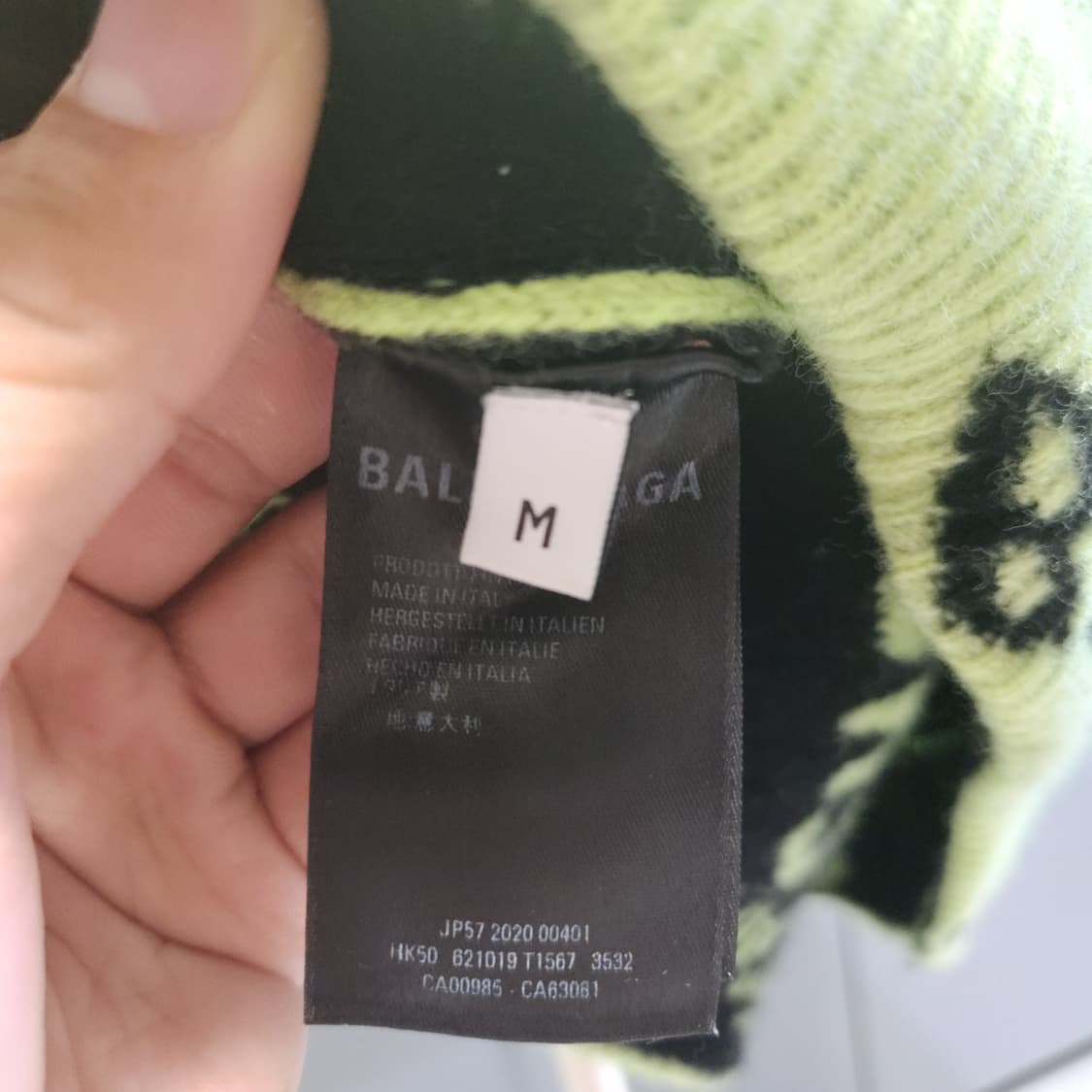 [M/정품] 발렌시아가 멀티로고 니트 상품이미지6