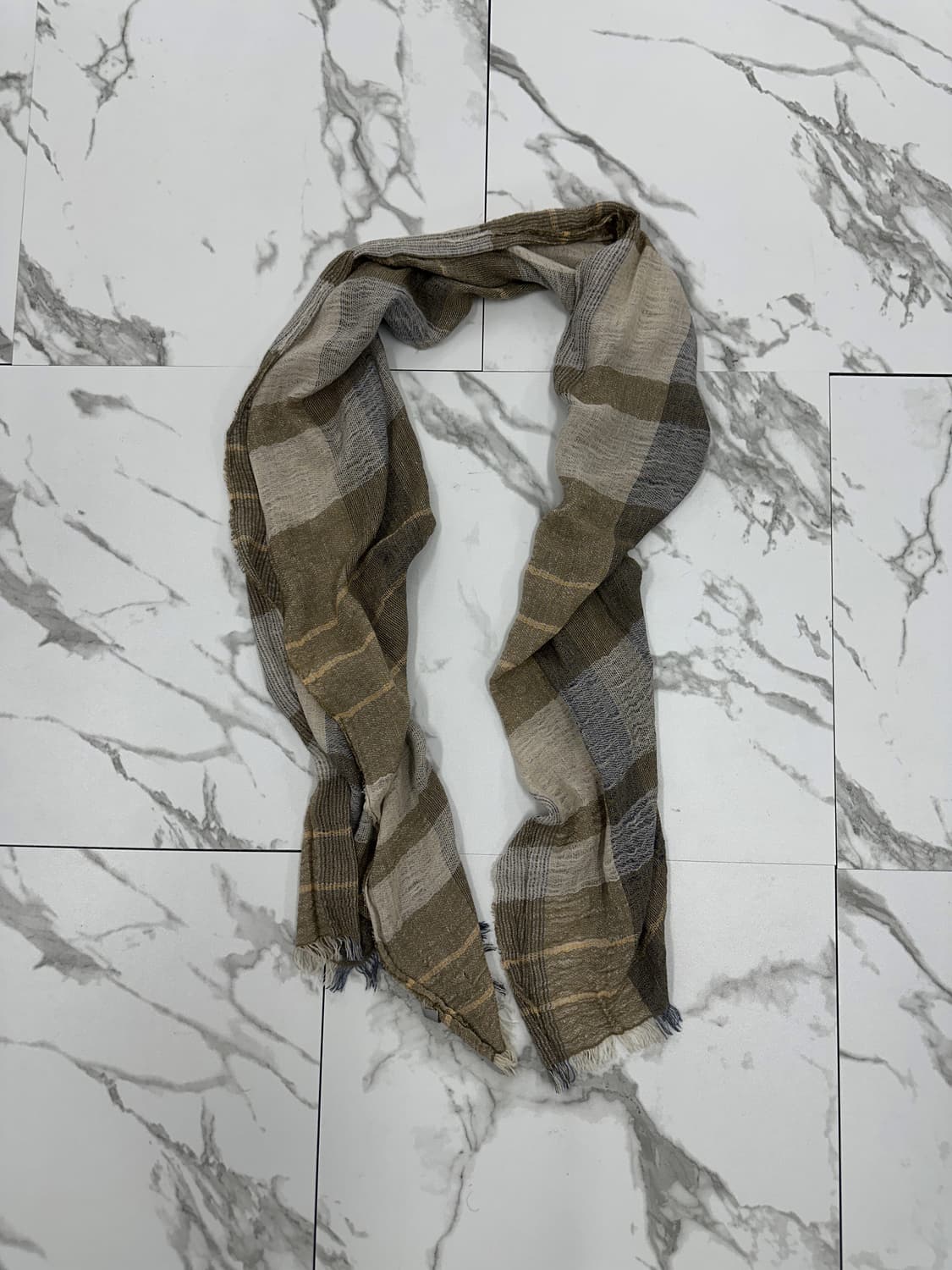 시리즈 체크 머플러 상품이미지1