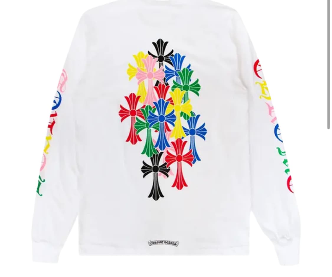 크롬하츠 멀티컬러 롱슬리브, 대거 플로랄 롱슬리브 세트 사이즈 L 상품이미지2