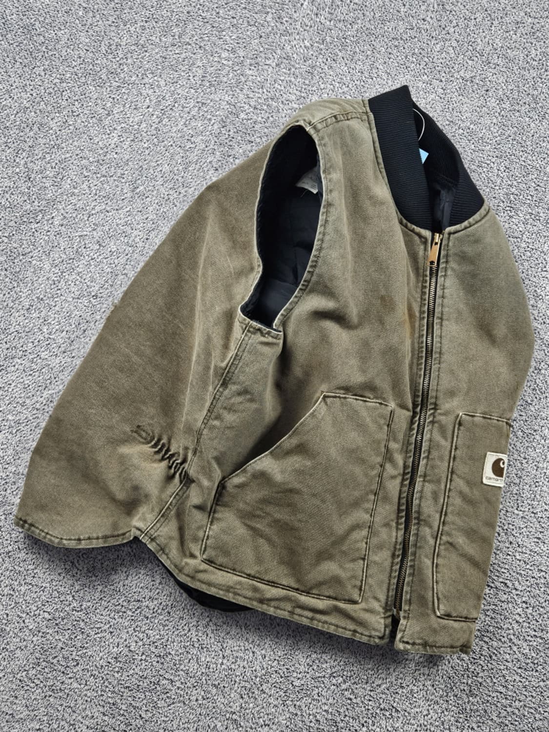 칼하트 V02 덕 캔버스 워크 베스트 ( XL ) / 10353 상품이미지3