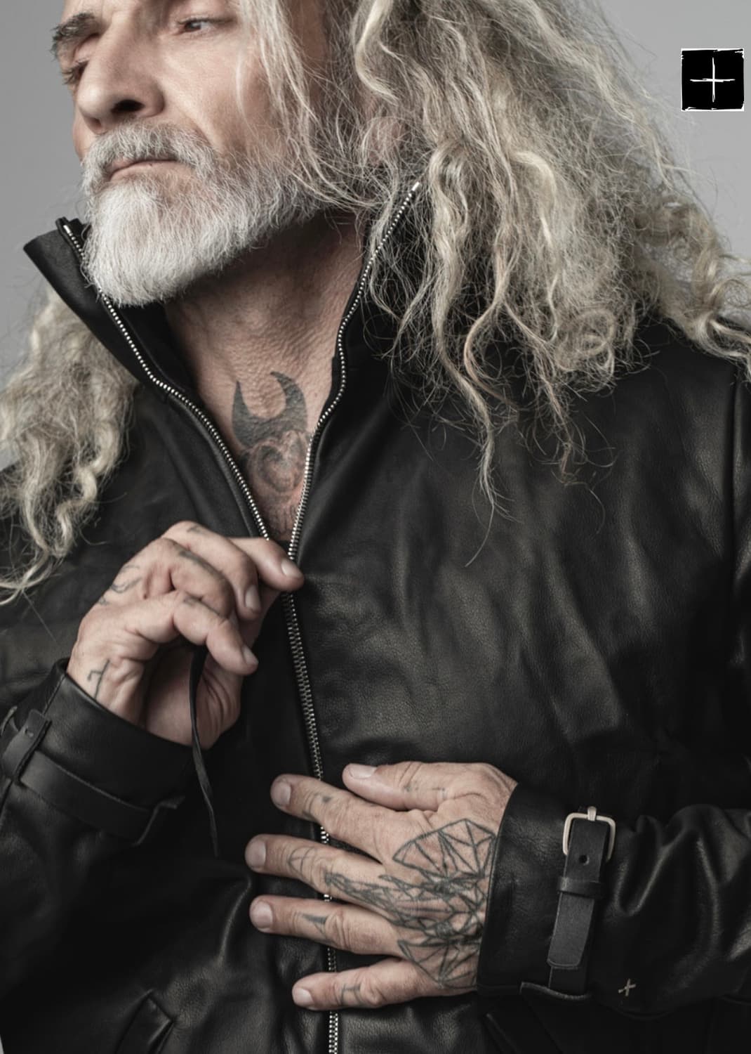 M.A+ Bomber leather Jacket  상품이미지2