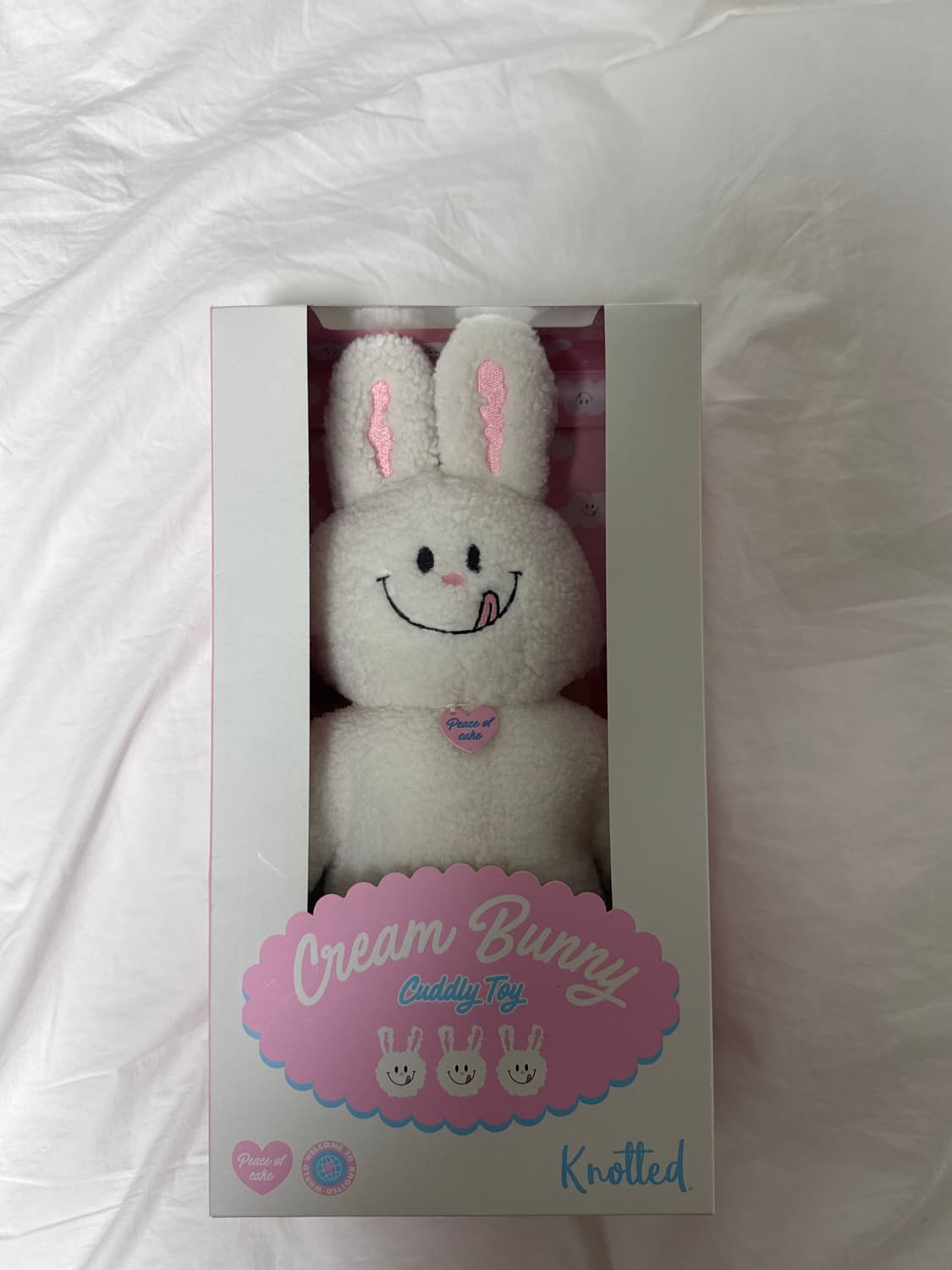 [새상품] 노티드 크림 버니 상품이미지1