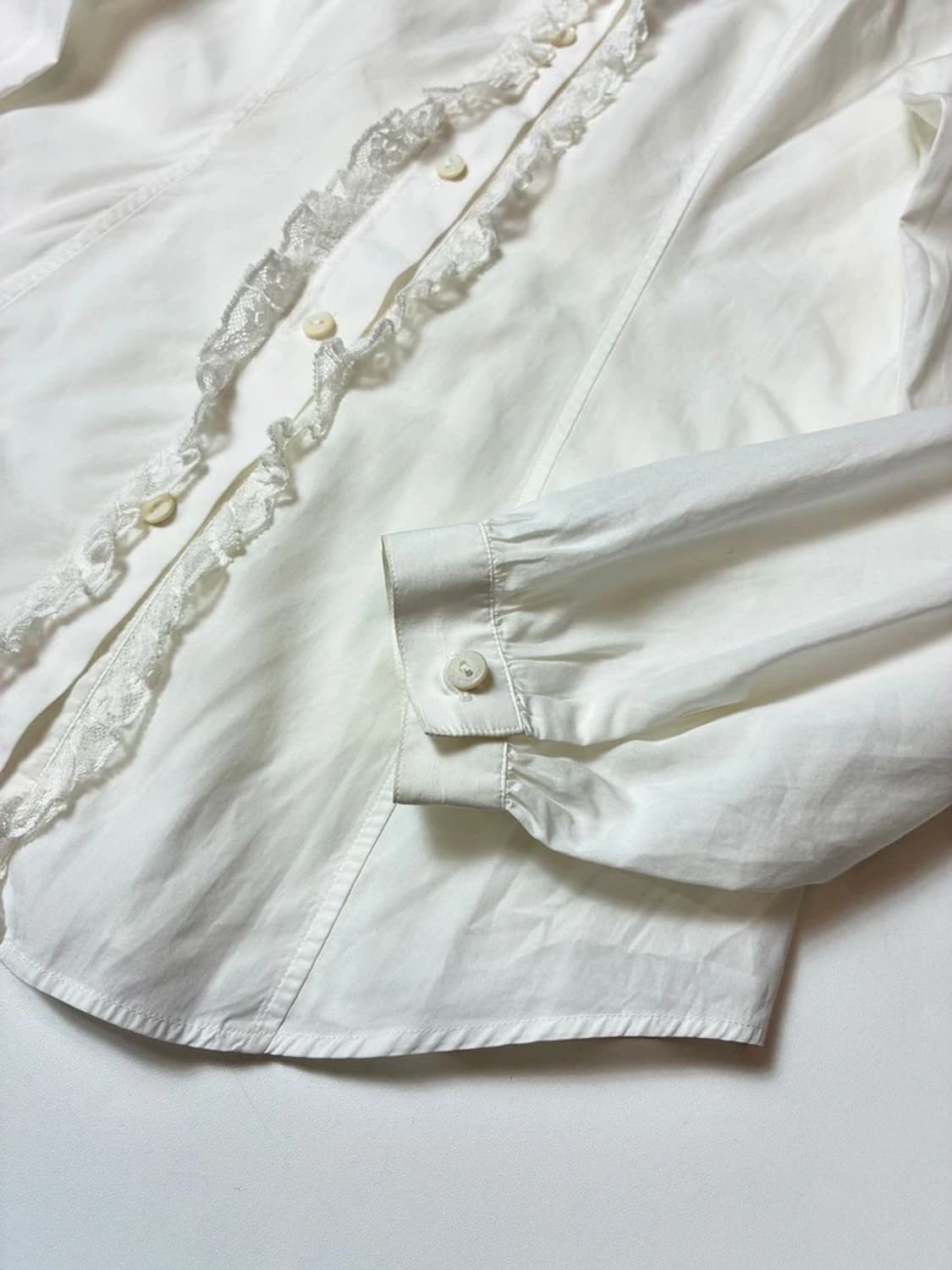 돌체앤가바나 00's 페어리 프릴 블라우스 PN8883 상품이미지4