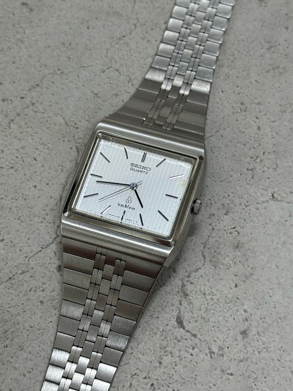 70s 빈티지 세이코 엠블럼 쿼츠 희귀 상품이미지2