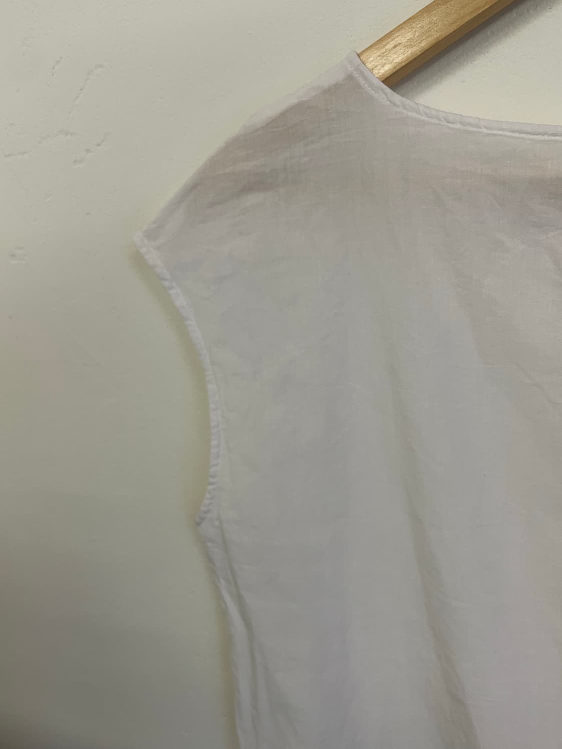 Flared frill sleeveless top 상품이미지5