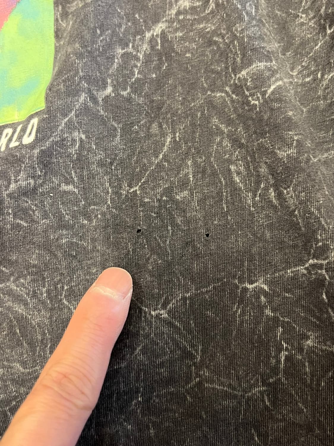 [XL] 롤링스톤즈 1989 투어 머천다이즈 빈티지 반팔 티셔츠 상품이미지5