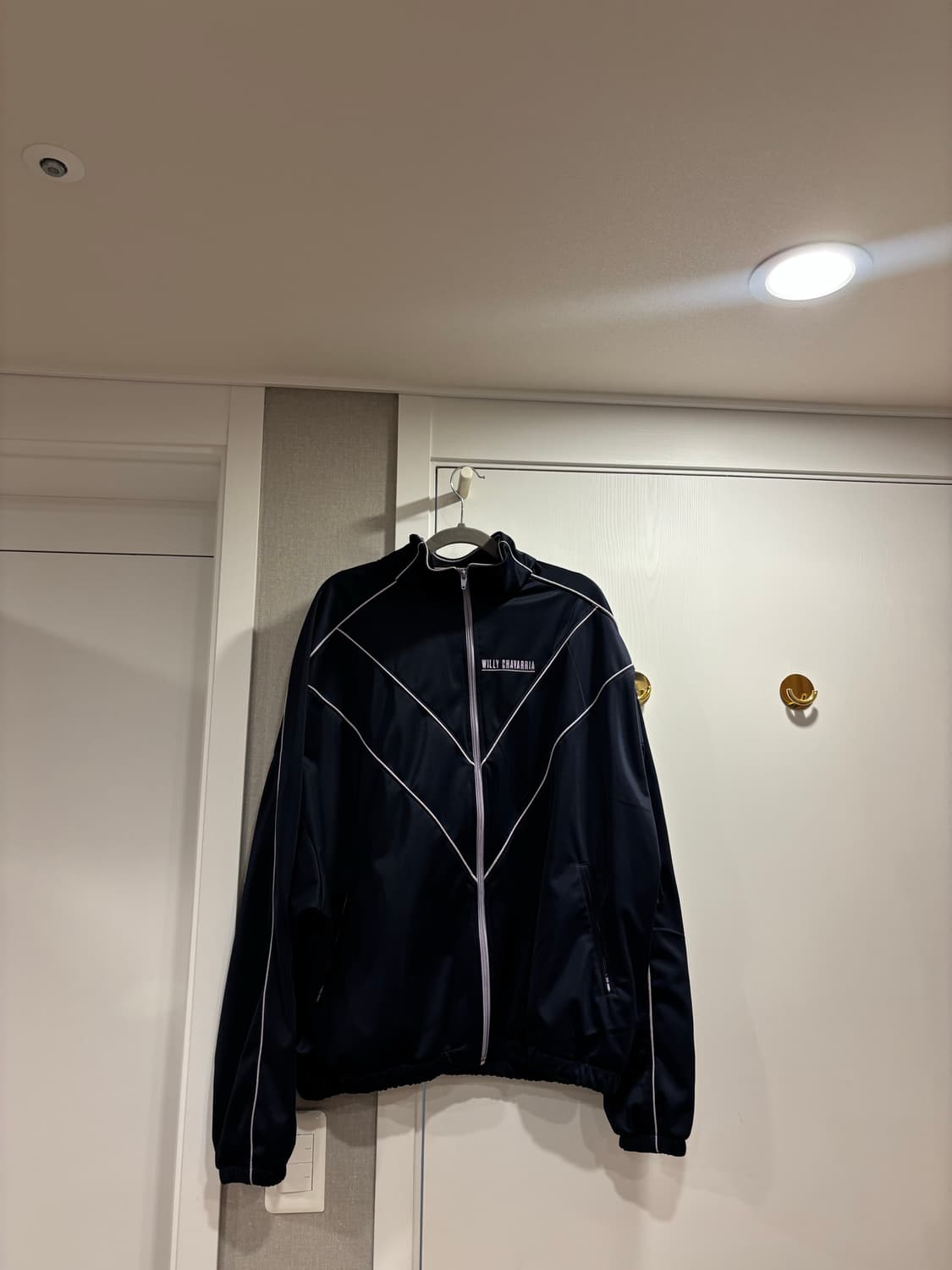 (L)윌리차바리아 버팔로 트랙 자켓 네이비 22AW 상품이미지2