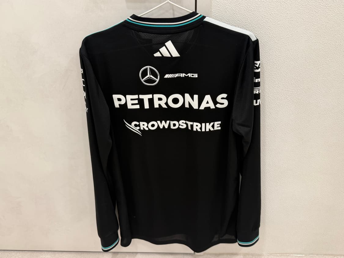 F1 메르세데스 어센틱 팀 유니폼 긴팔 티셔츠 L 상품이미지3