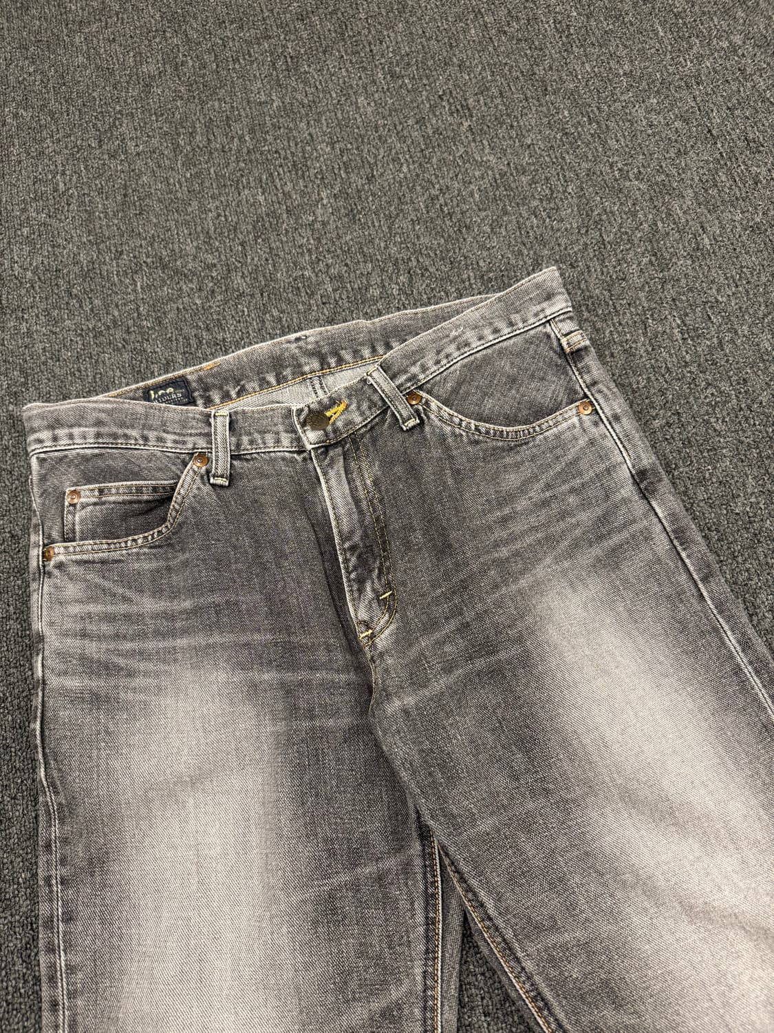 32)LEE 빈티지 워싱 그레이 부츠컷 데님팬츠 상품이미지2