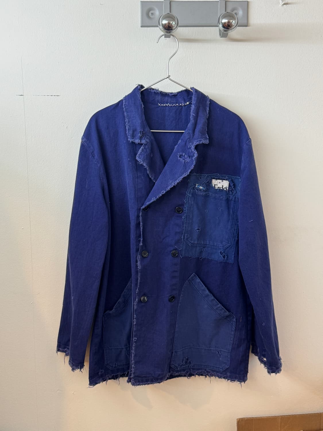 70-80s french double breasted wrok jacke 상품이미지1