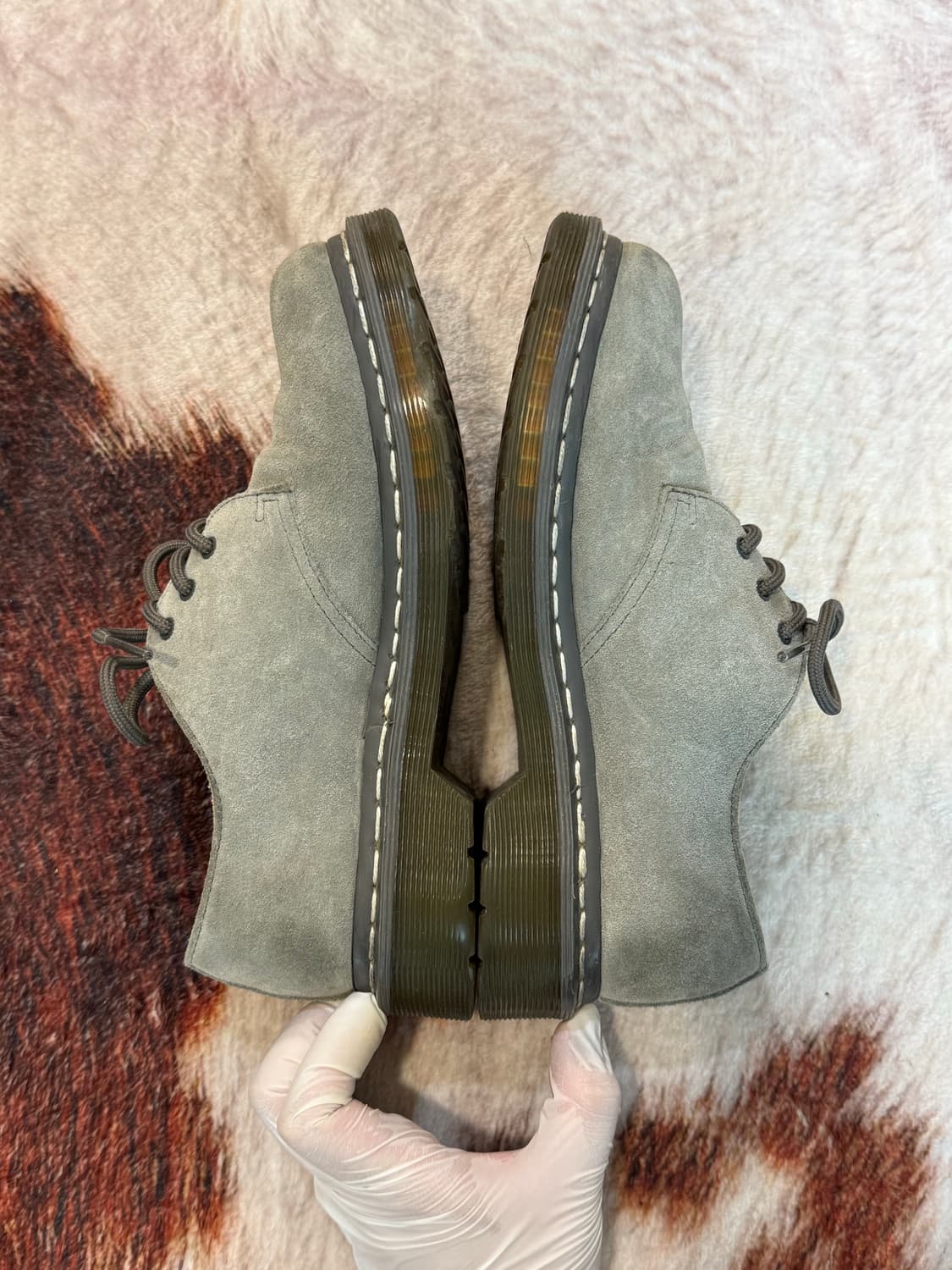 Dr. Martens 닥터마틴 1461 3홀 스웨이드그레이 37(235) 상품이미지5