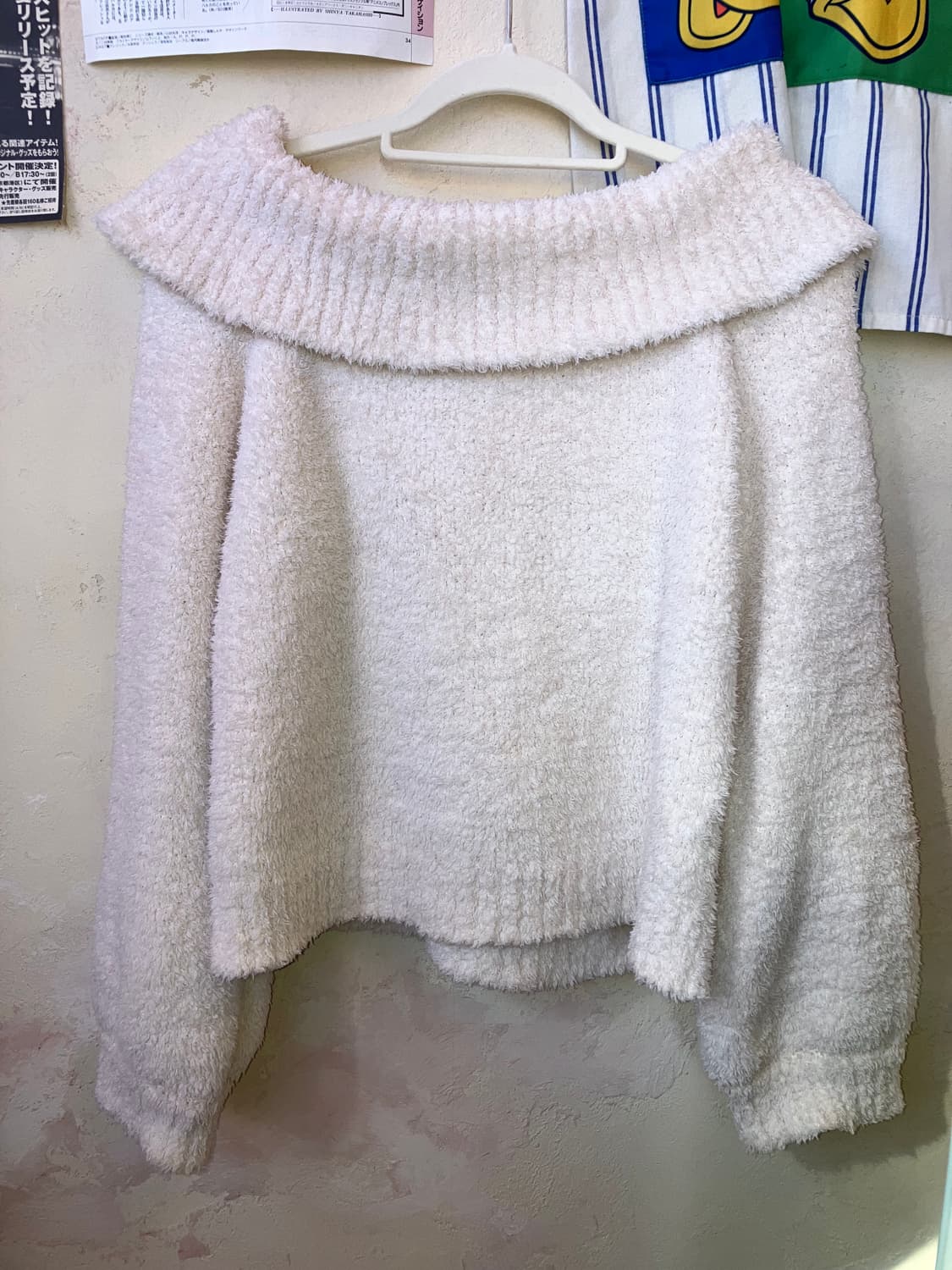 마시멜로 오프숄더 니트 상품이미지2