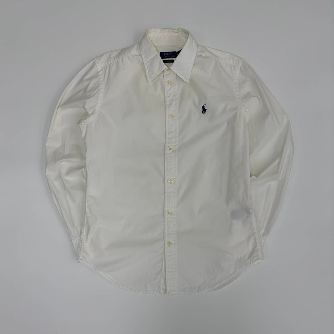 폴로 랄프로렌 신형 큐알택 화이트 클래식핏 셔츠(2) 상품이미지3
