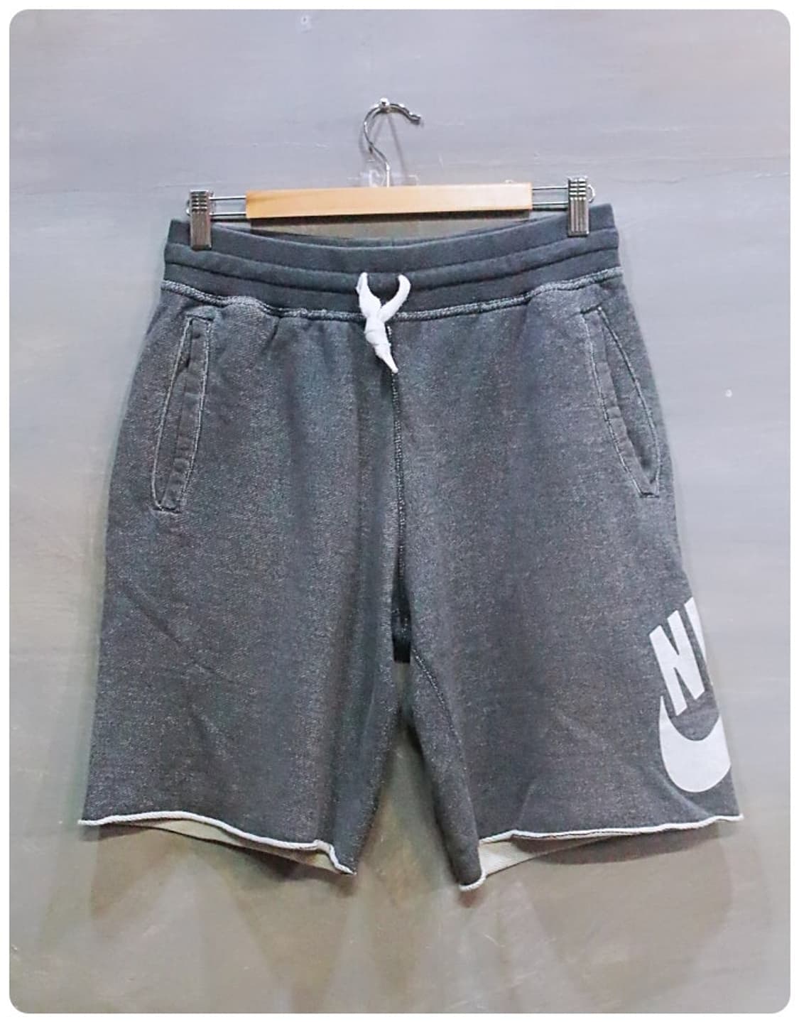 [M] 나이키 트레이닝 스웨트 하프 팬츠 상품이미지2