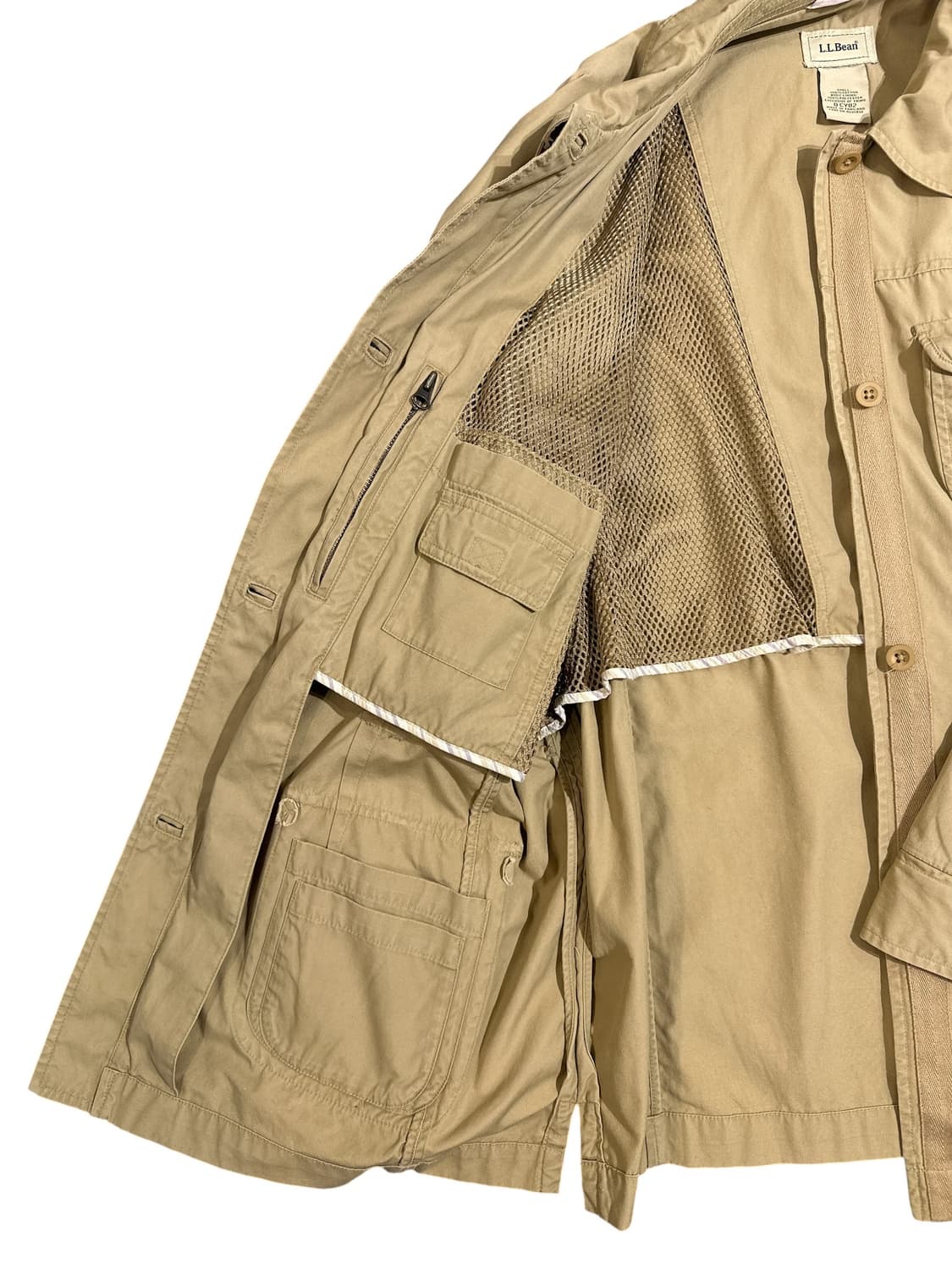 L.L.Bean Cotton Safari Field Jacket 00‘s 상품이미지5