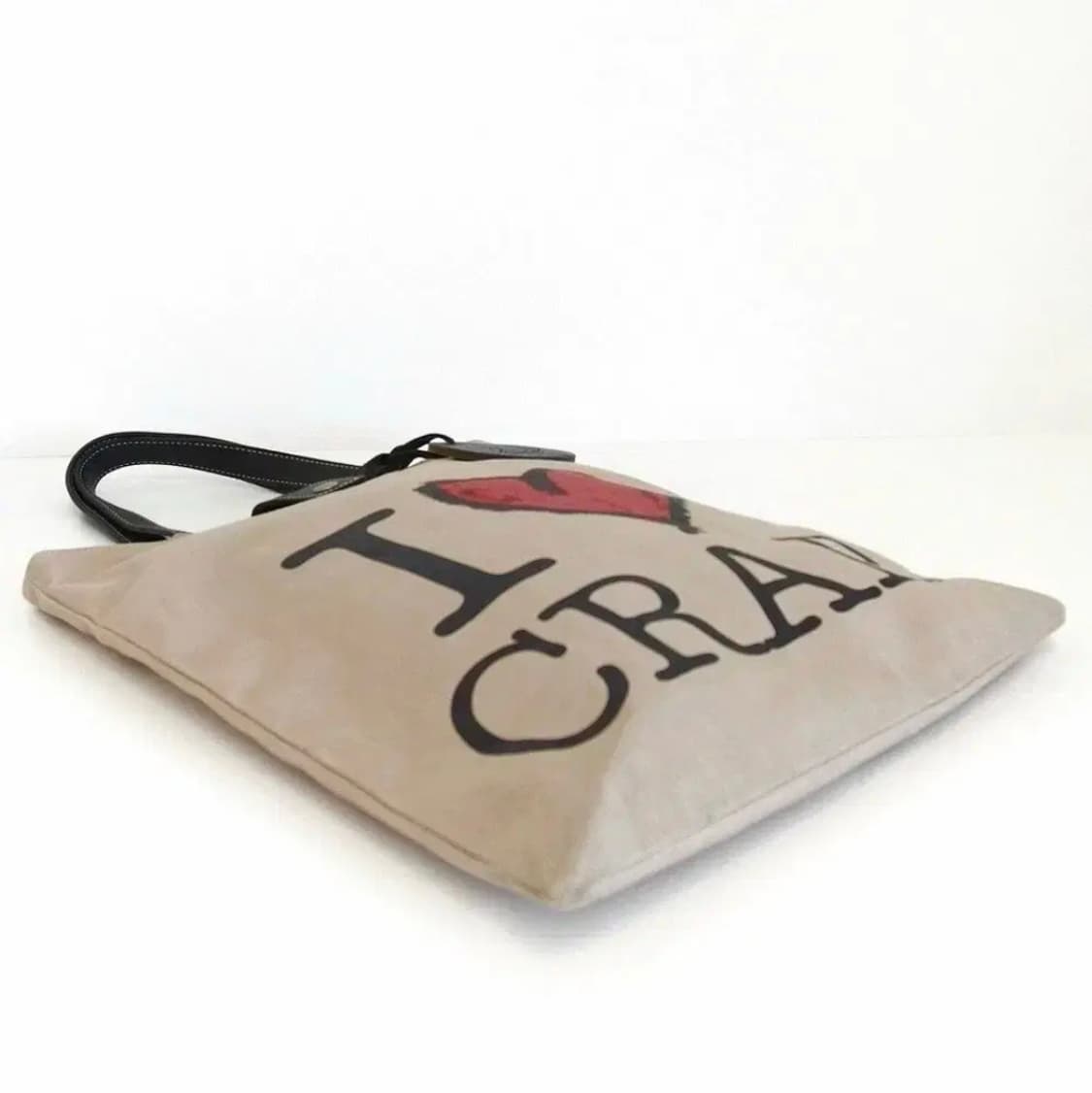 비비안 웨스트우드  I LOVE CRAP 캔버스 토트백 상품이미지5