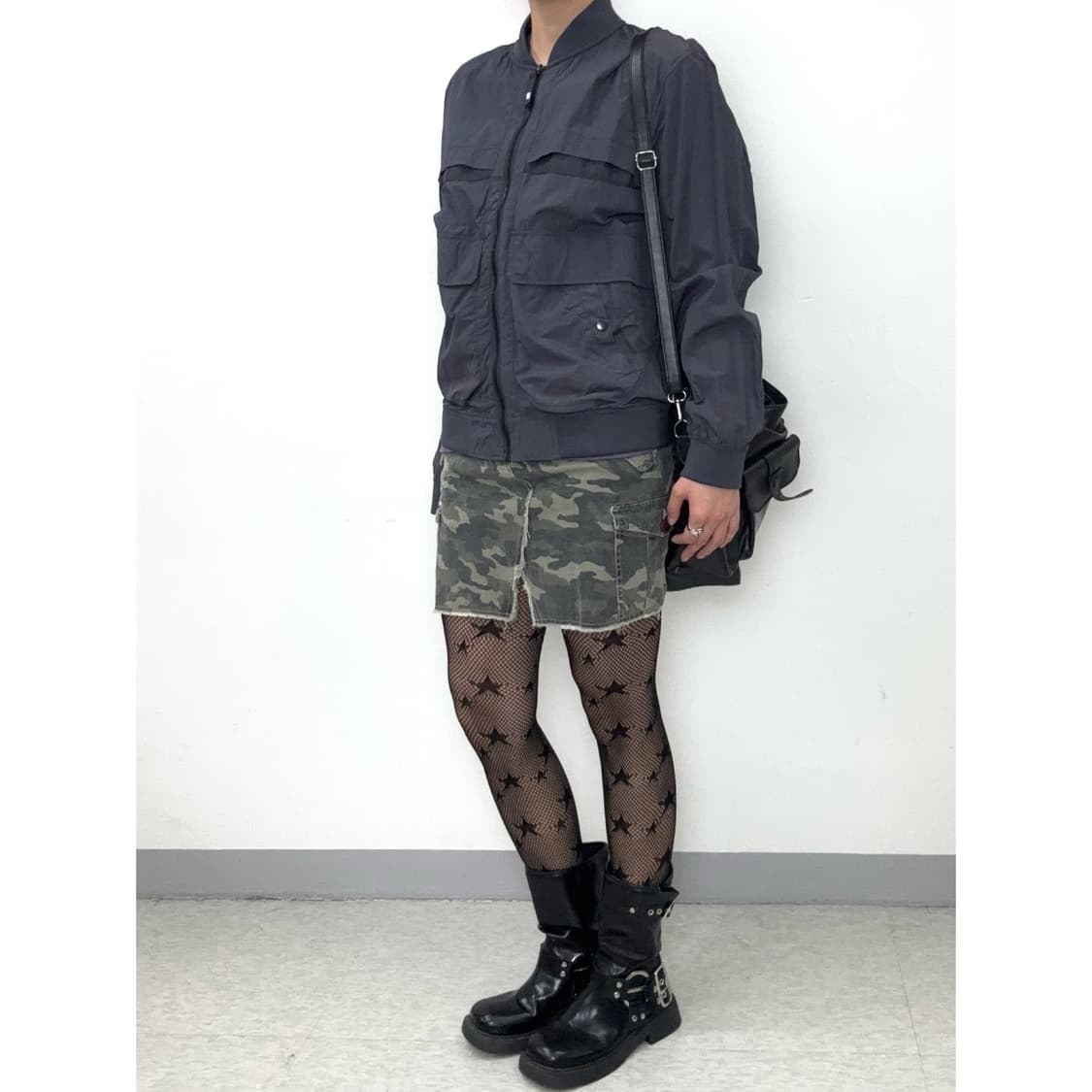 빈티지 네이비 필드 자켓 윈드브레이커 상품이미지3