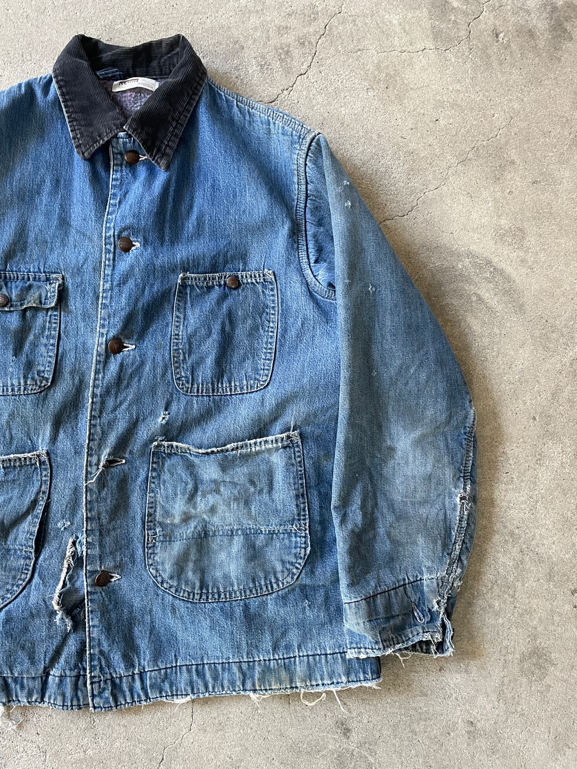 6-70s Distressed Montgomery Blanket JK 상품이미지1