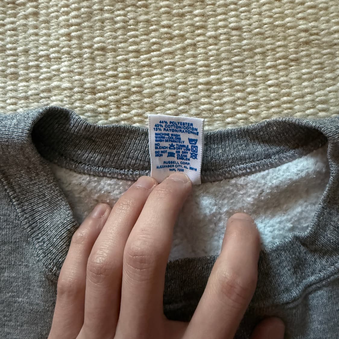 80-90s 빈티지 러셀 스웻셔츠 스웻셔츠 맨투맨 상품이미지4