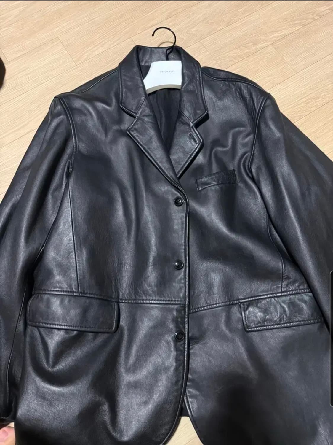 이얼즈어고 쉽스킨 레더 스포츠 코트 아카이브  M 상품이미지1