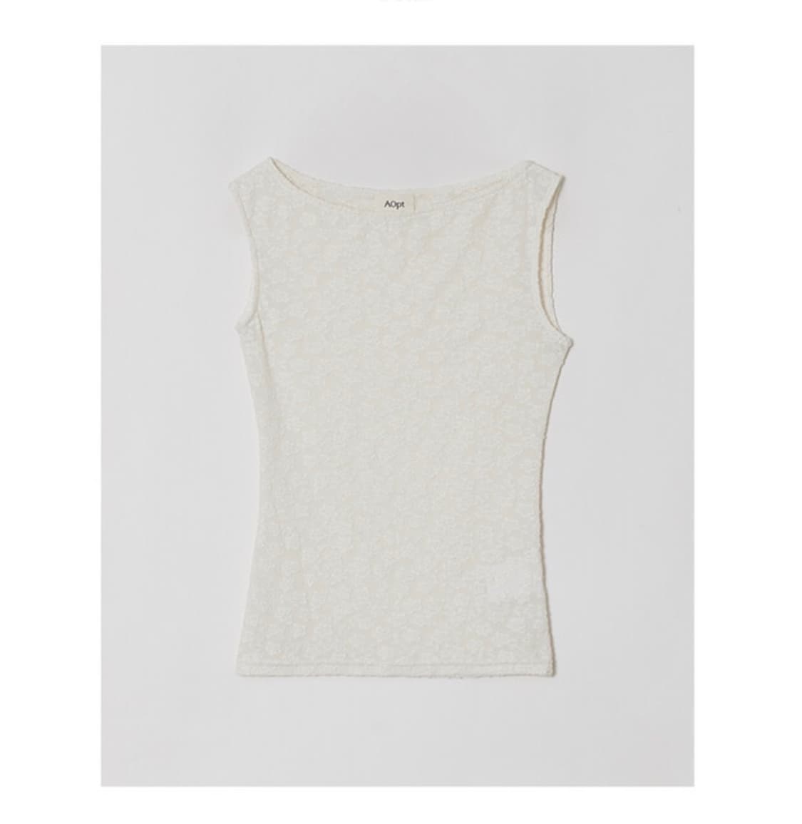 FLORAL UNBALANCE SLEEVELESS TOP 상품이미지2