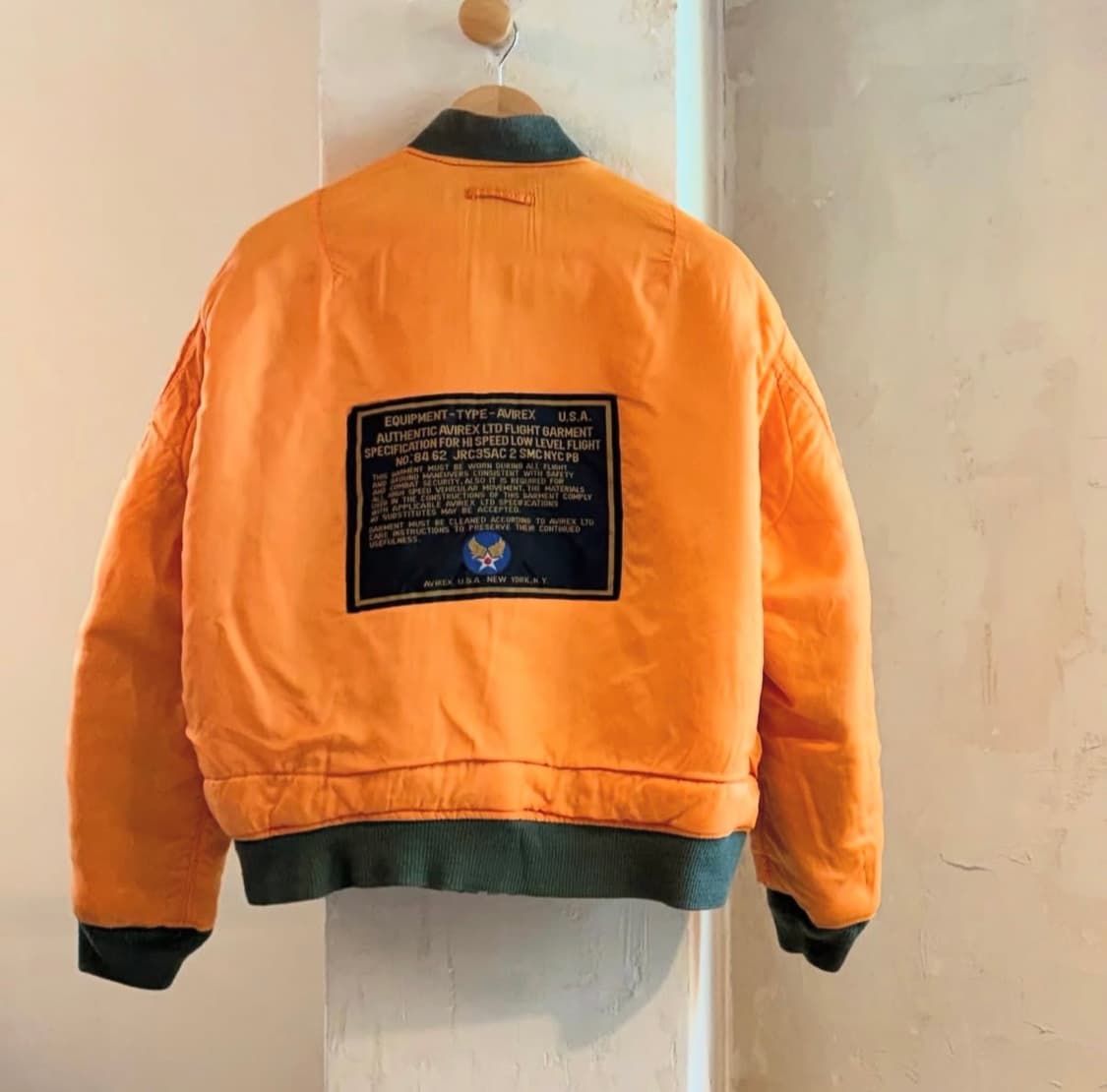 90's AVIREX 리버시블 MA-1 플라이트 자켓 상품이미지3