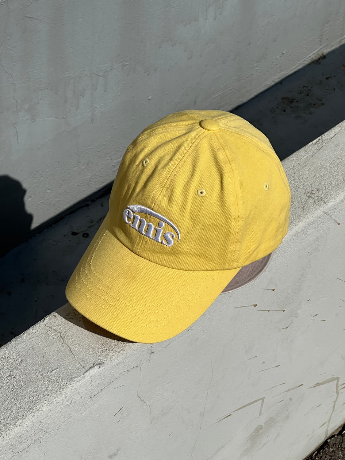 [M] emis 이미스 옐로우 볼캡 모자 상품이미지2