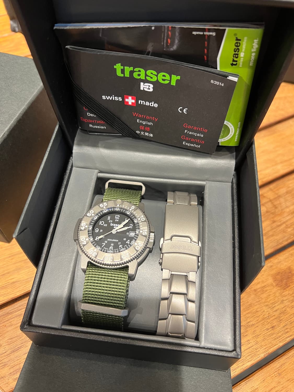 트레이저 H3 커맨더 100 포스 티타늄 판매합니다.  상품이미지2