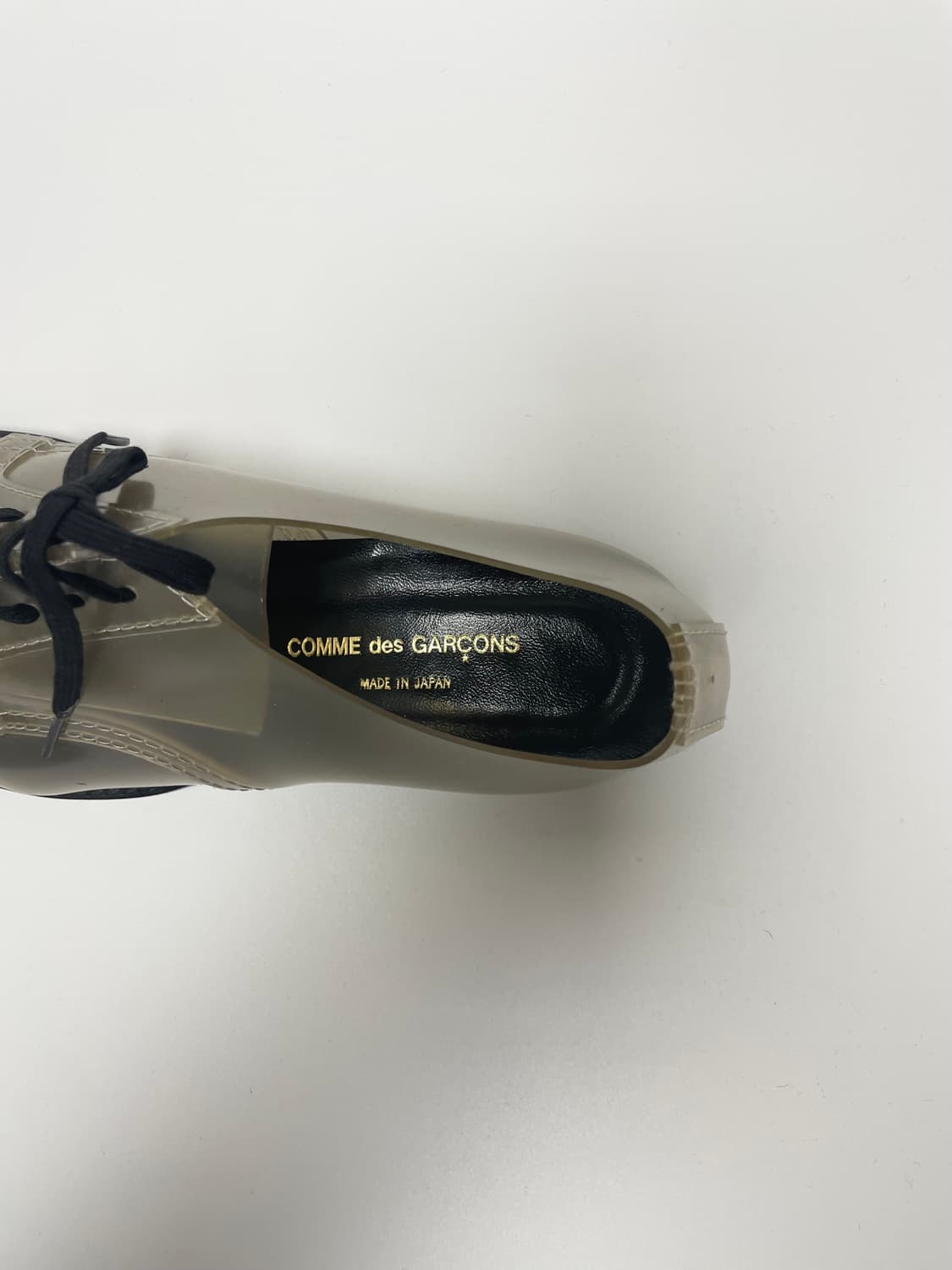 Comme des Garcons clear shoes (2000s) 상품이미지3