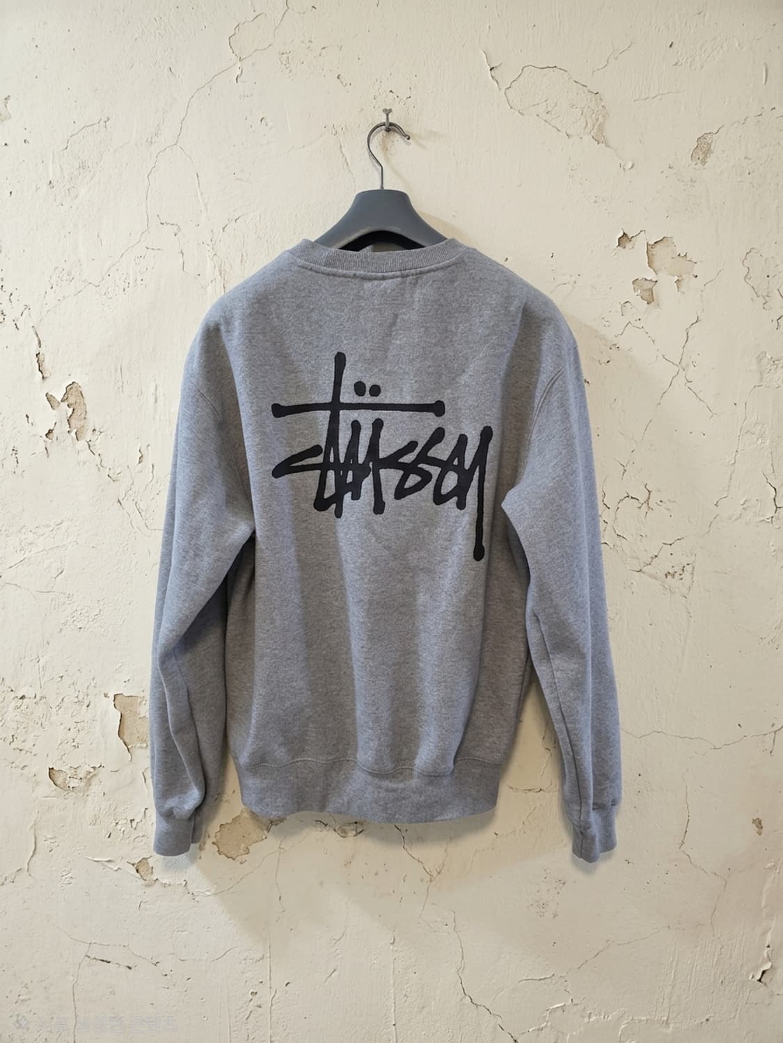 스투시 맨투맨 그레이 S 상품이미지2