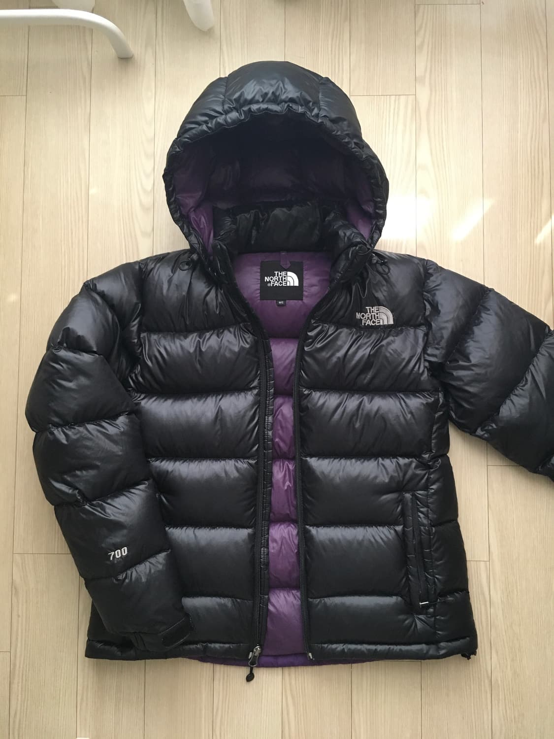 (85) 노스페이스 700 메트로 퍼텍스 퀸텀 유광 블랙 보라 패딩 상품이미지9