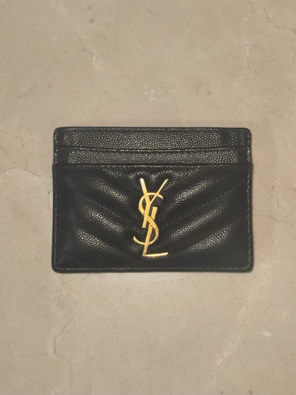 입생로랑 카드지갑 금장 상품이미지1