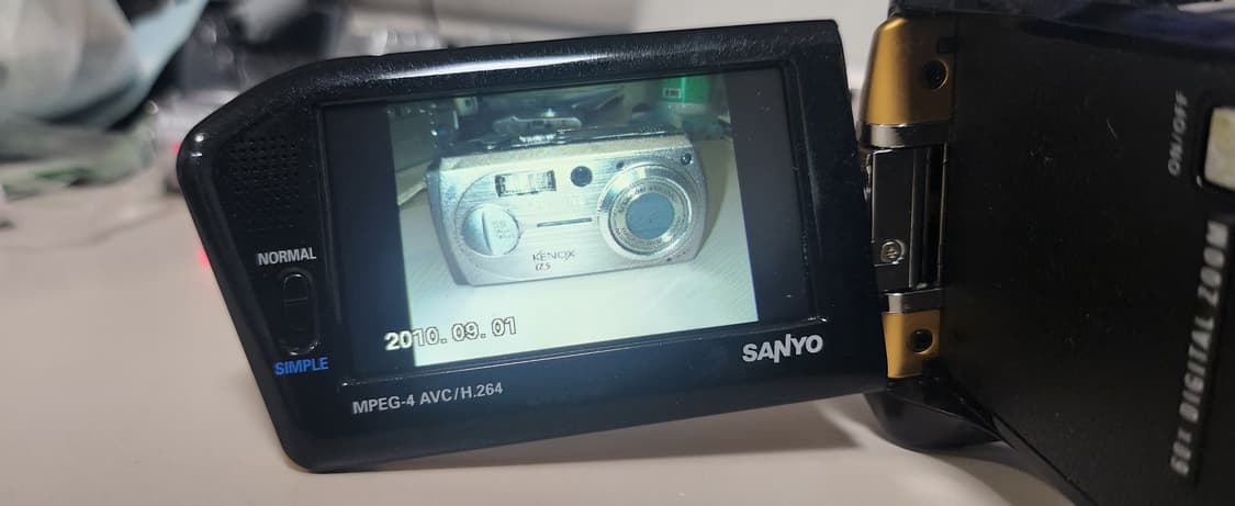 SANYO XACTI(작티) VPC-HD800 빈티지 캠코더 상품이미지6