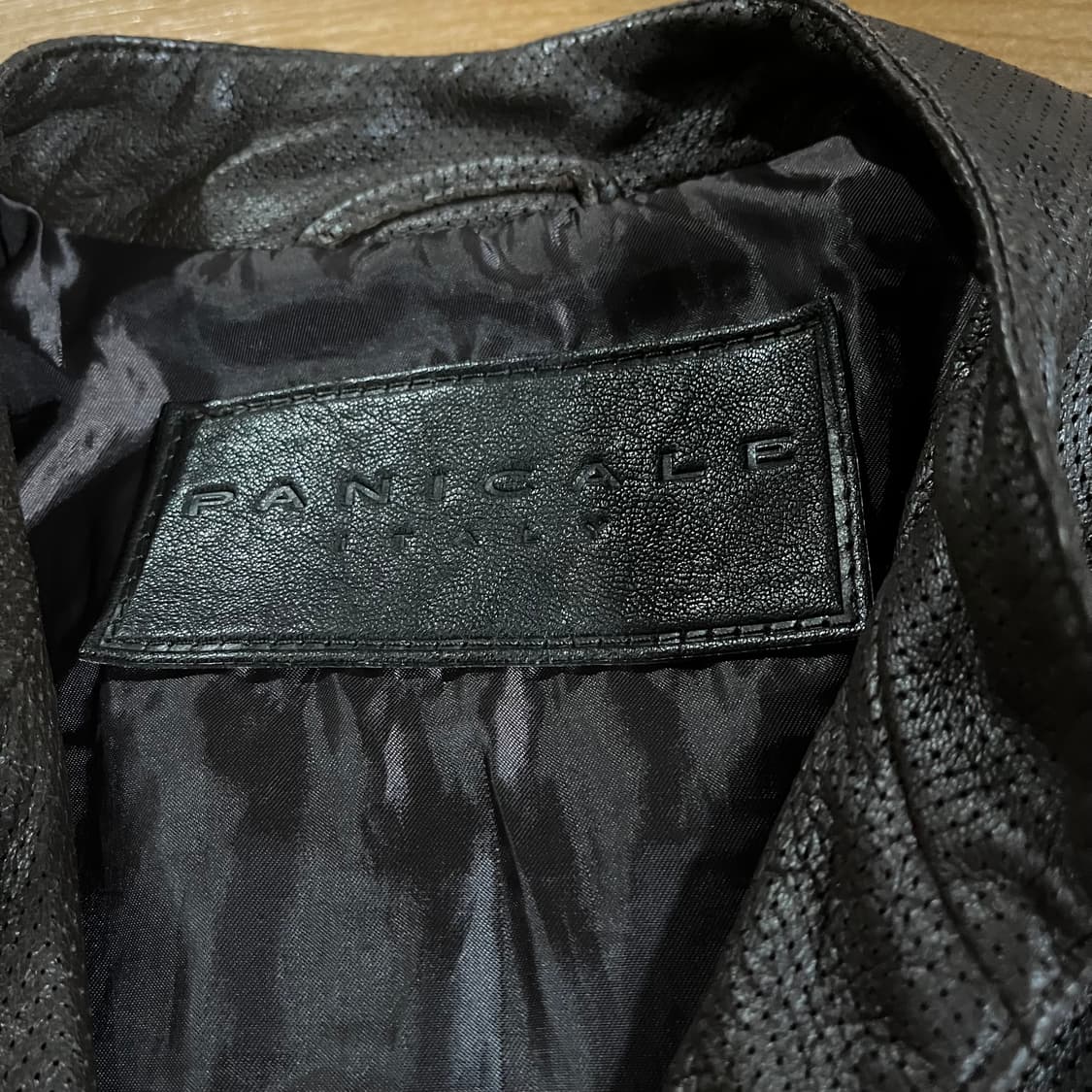 [97] 빠니깔레 블루종 가죽자켓 상품이미지3