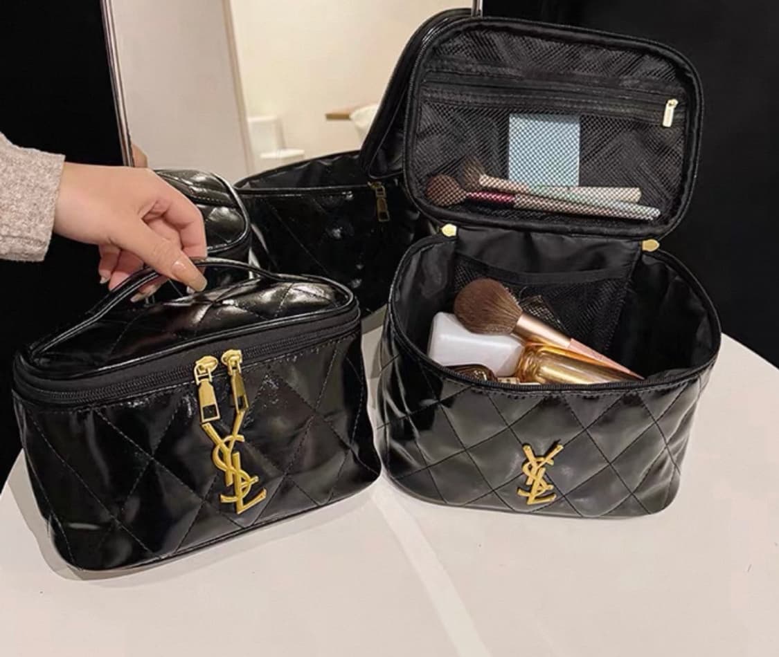 입생로랑 퀄팅 메이크업 파우치 블랙 라지 상품이미지10