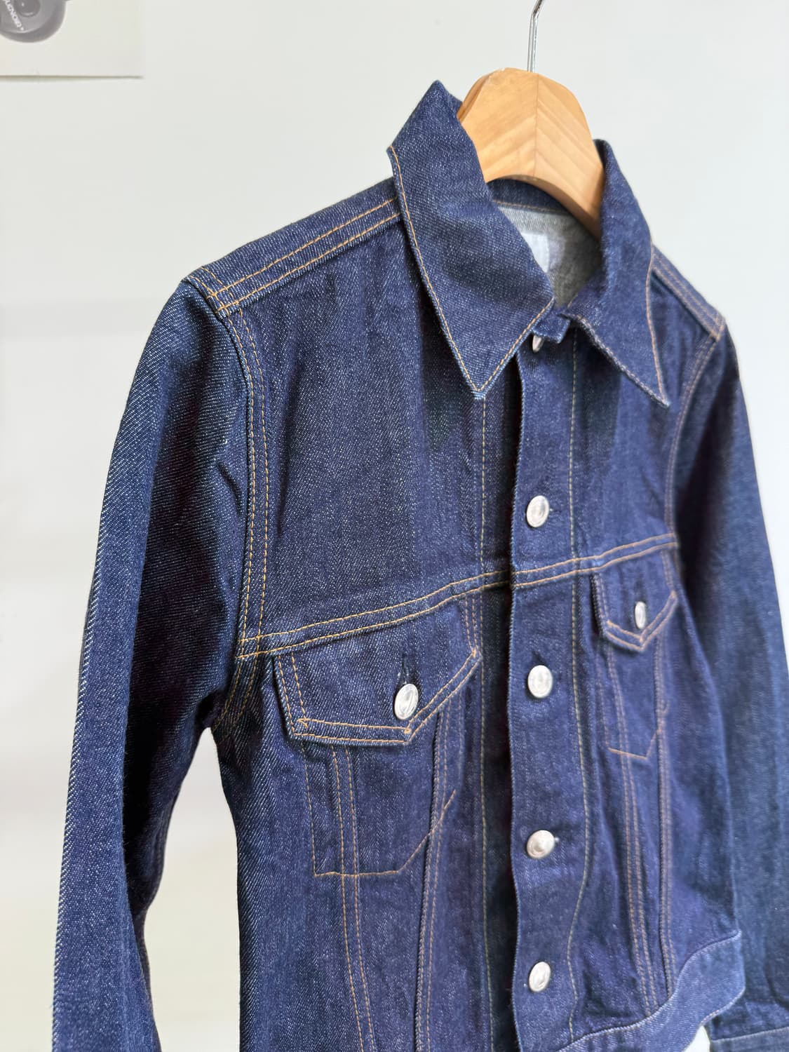 HYKE (Made in Japan) 데님 트러커 자켓  상품이미지3